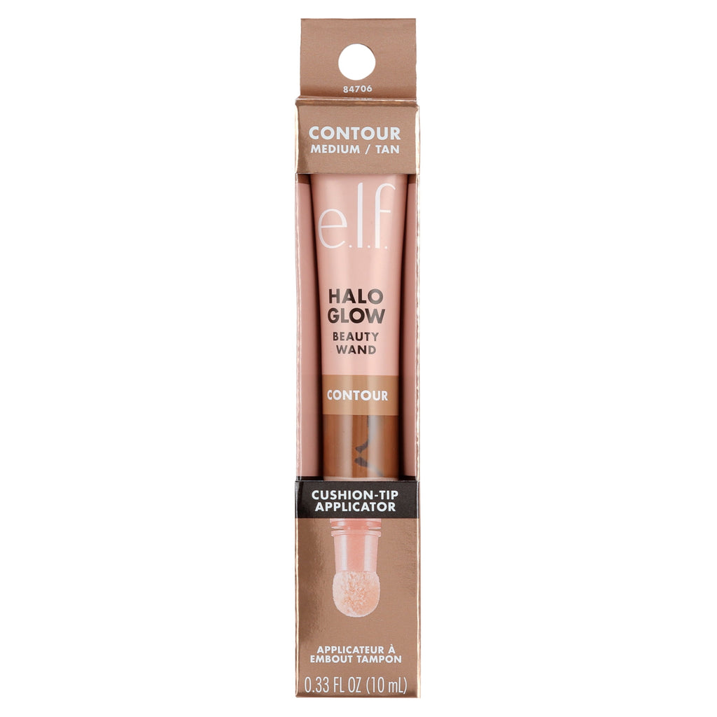 elf Halo Glow Contour Beauty Wand Medium/Tan