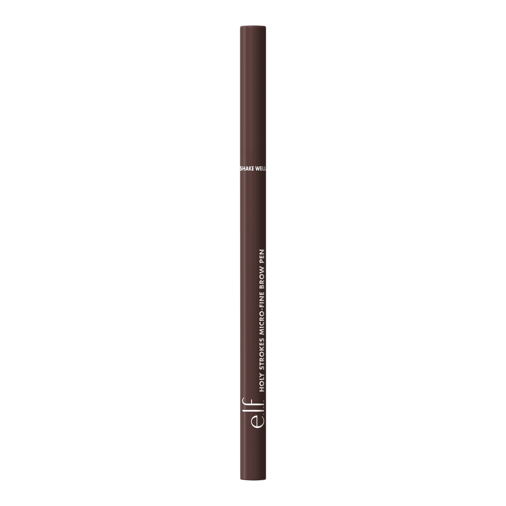 e.l.f. Holy Strokes Micro-Fine Brow Pen, Dark Brown, 0.02 fl oz