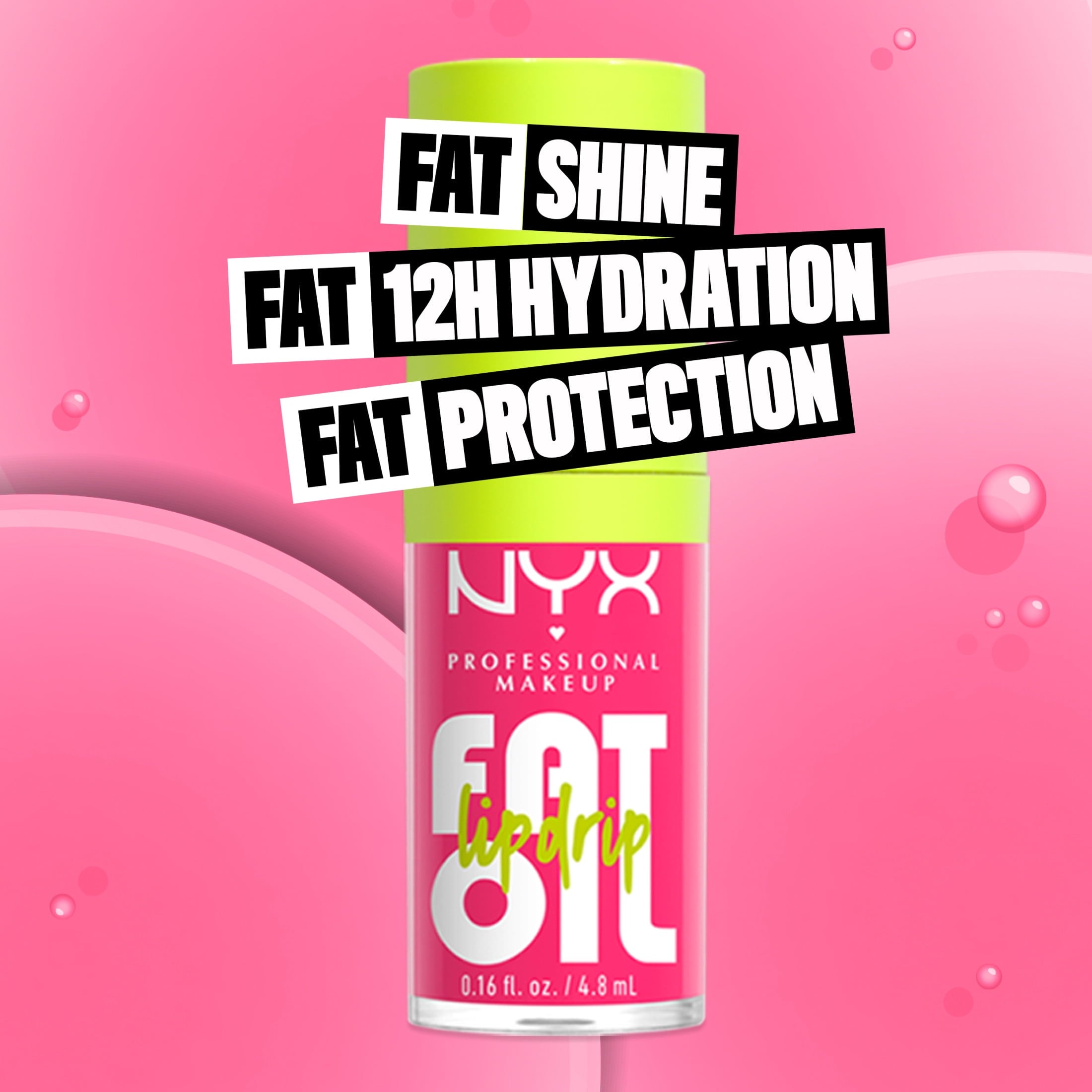 NYX Professional Makeup Fat Oil Lip Drip Hydrating Lip Gloss with Oil Blend, Missed Call, 0.16 fl oz