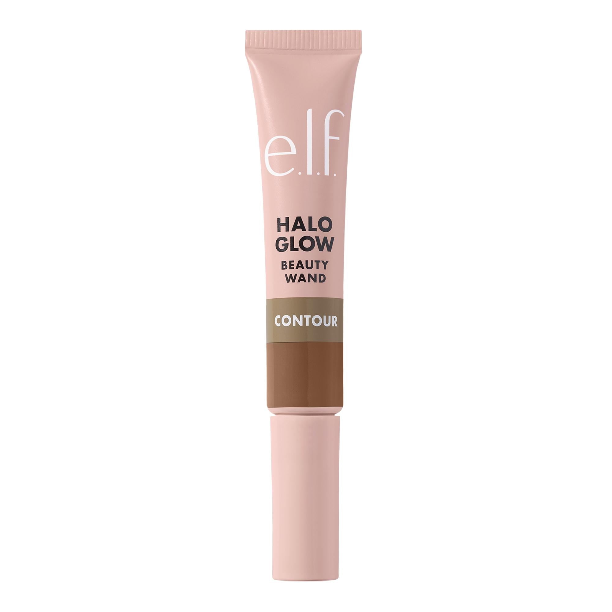 e.l.f. Halo Glow Contour Beauty Wand, Light/Medium, 0.33 fl oz