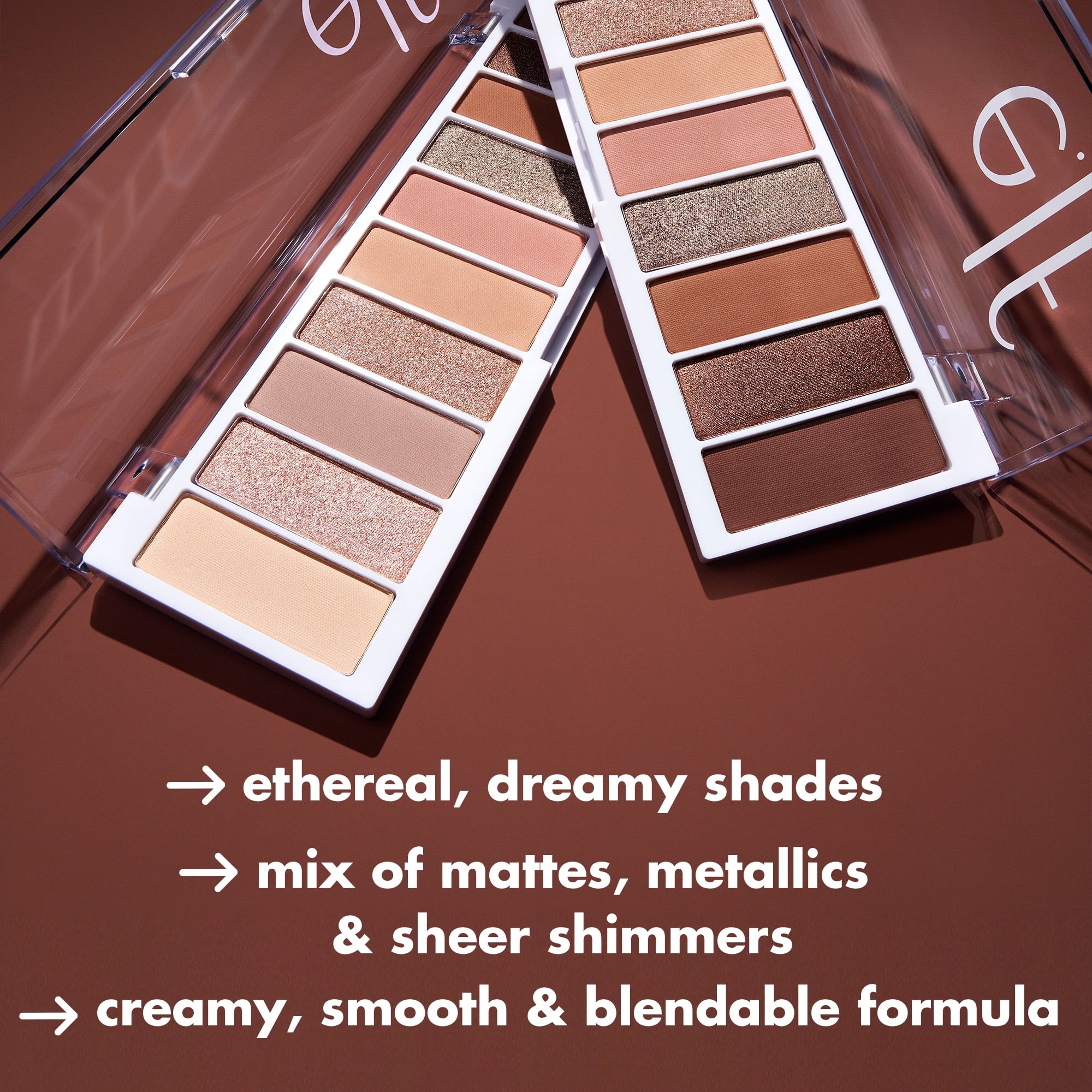 e.l.f. Perfect 10 Eyeshadow Palette, Keep It Ethereal, 0.42oz