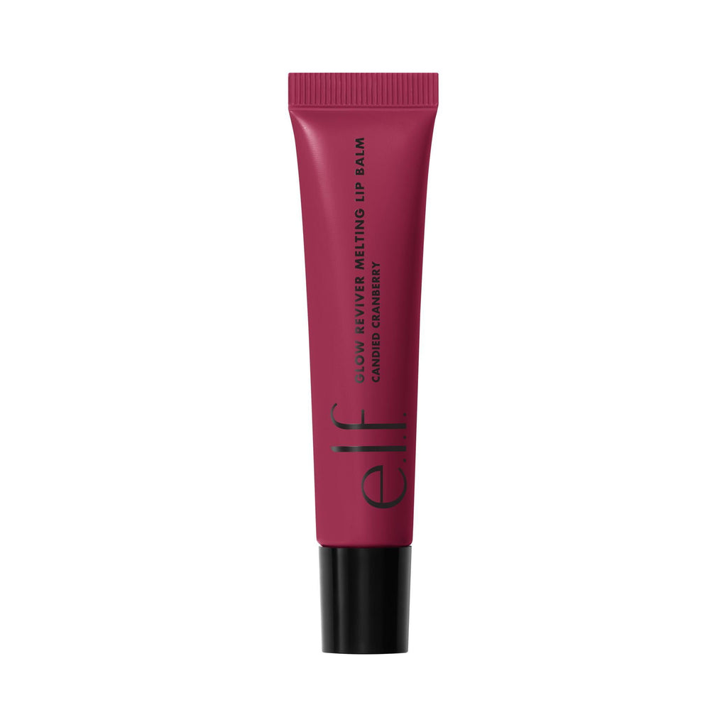 e.l.f. Glow Reviver Melting Lip Balm Candied Cranberry, 0.52oz