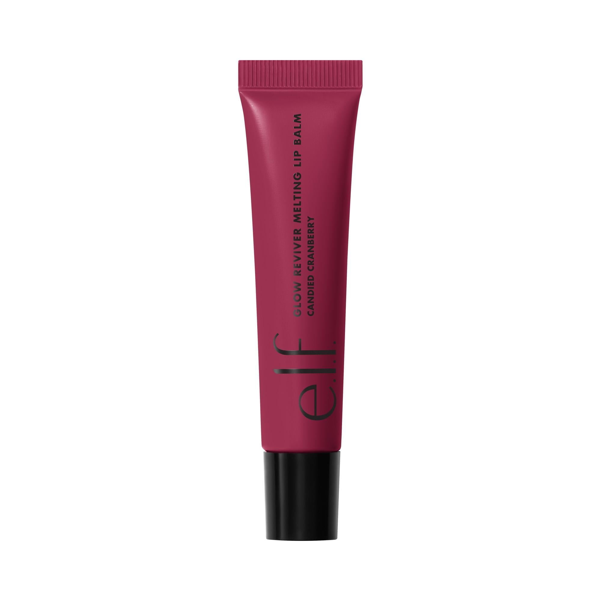 e.l.f. Glow Reviver Melting Lip Balm Candied Cranberry, 0.52oz