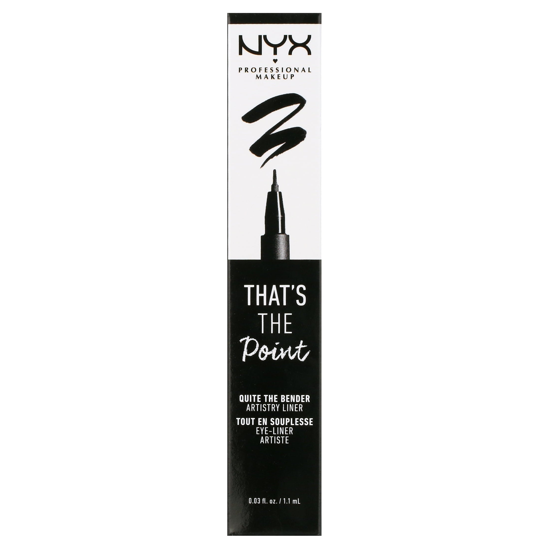 NYX Professional Makeup That's The Point Eyeliner, Quite The Bender
