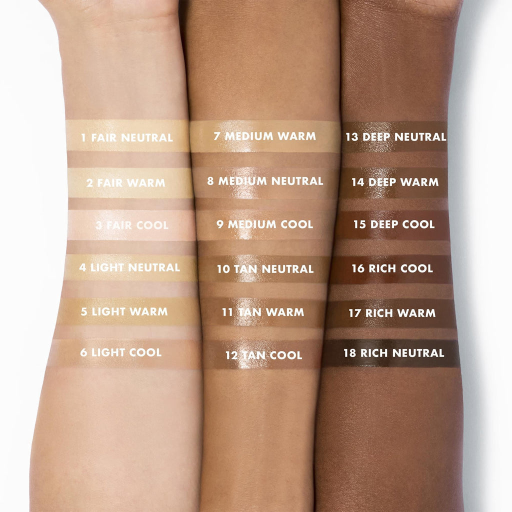 e.l.f. Halo Glow Skin Tint Mineral SPF 50, Tinted Moisturizer, 13 Deep Neutral, 1 fl oz