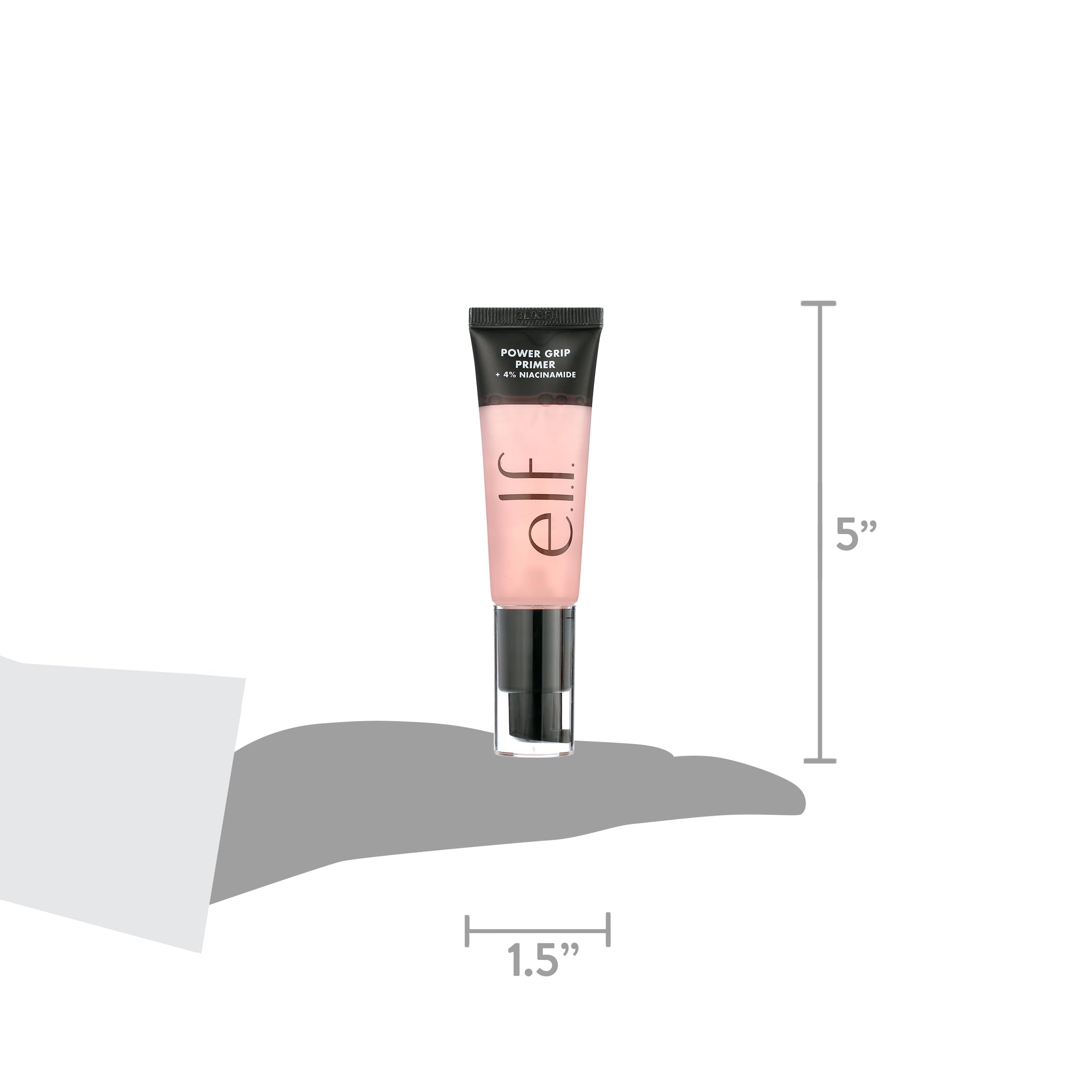 (2 pack) e.l.f. Power Grip Primer + 4% Niacinamide, 0.8 fl oz
