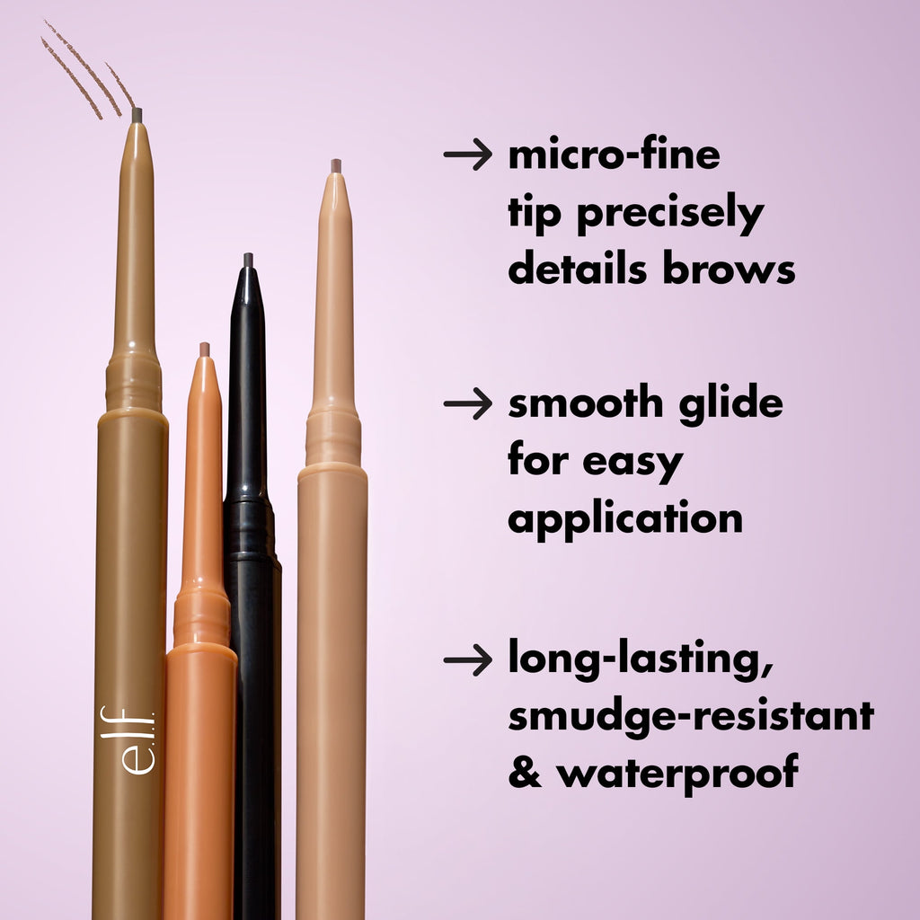 e.l.f. Holy Strokes Micro-Fine Brow Pencil, Auburn, 0.001oz
