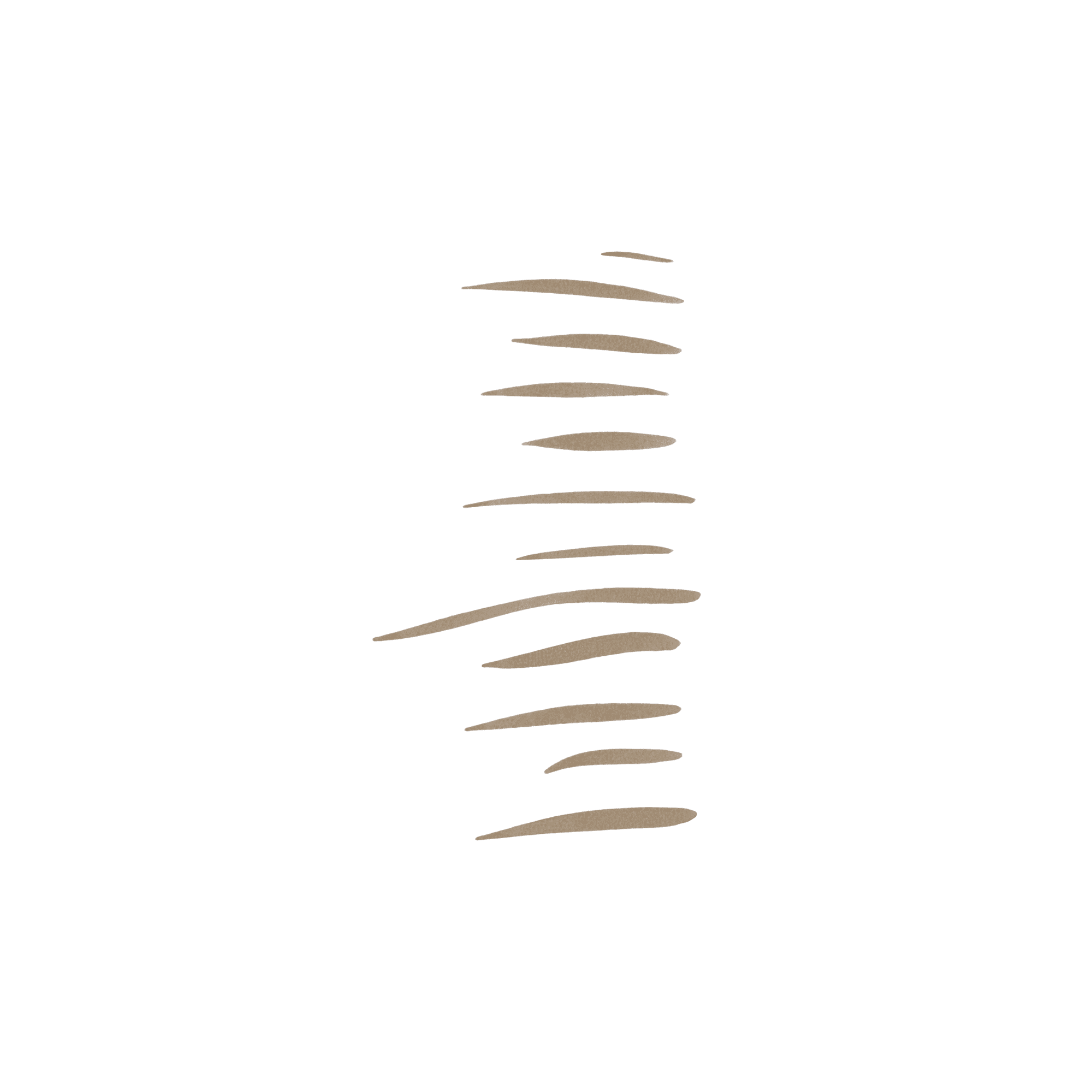 e.l.f. Holy Strokes Micro-Fine Brow Pen, Soft Brown, 0.02 fl oz