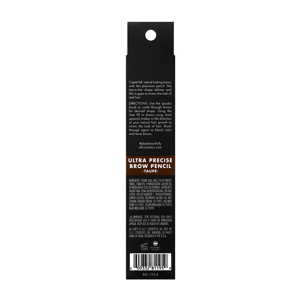 e.l.f. Ultra Precise Brow Pencil, Taupe, 0.002 oz