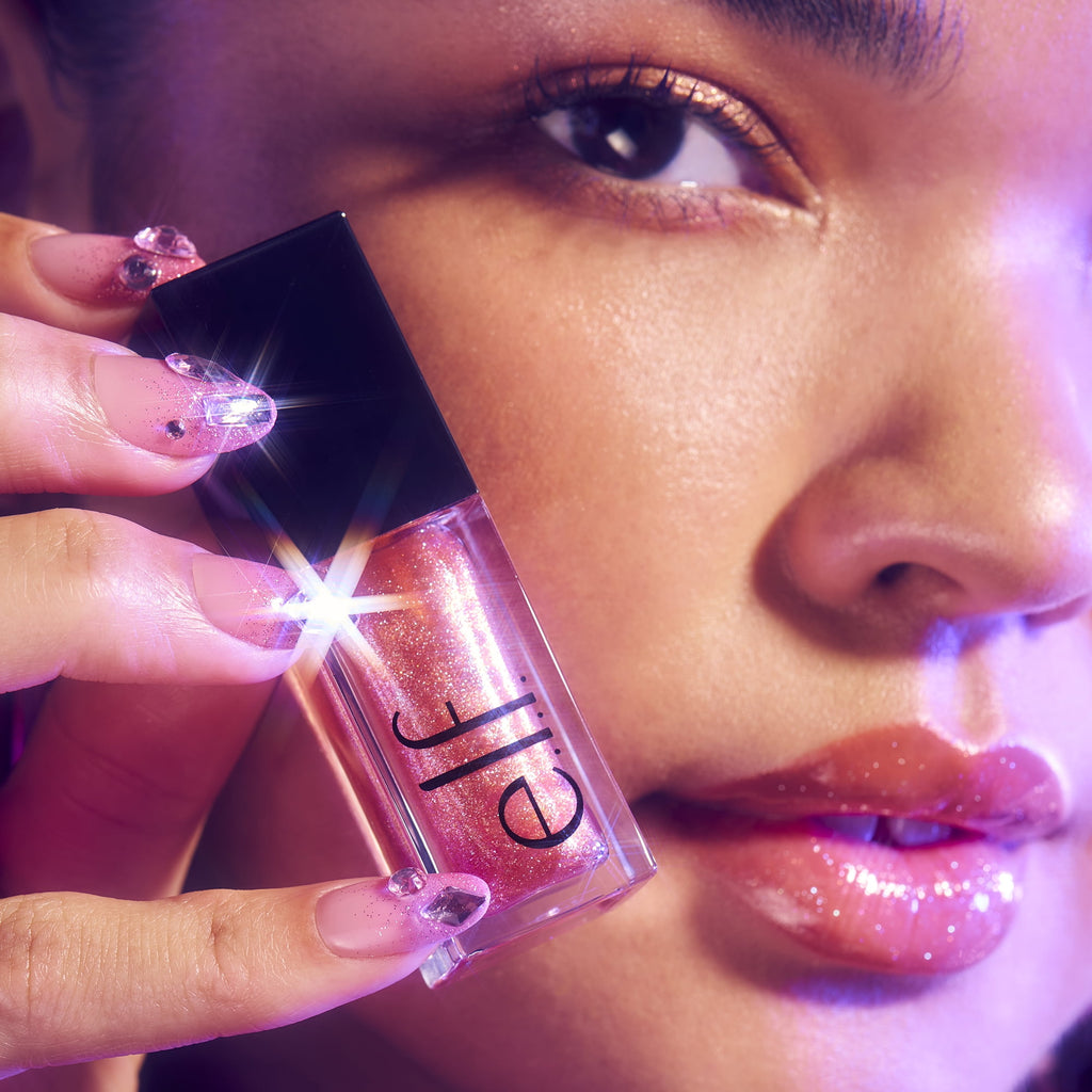 e.l.f. Glow Reviver Plumping Lip Oil, Apricot Feelings, 0.25 fl oz
