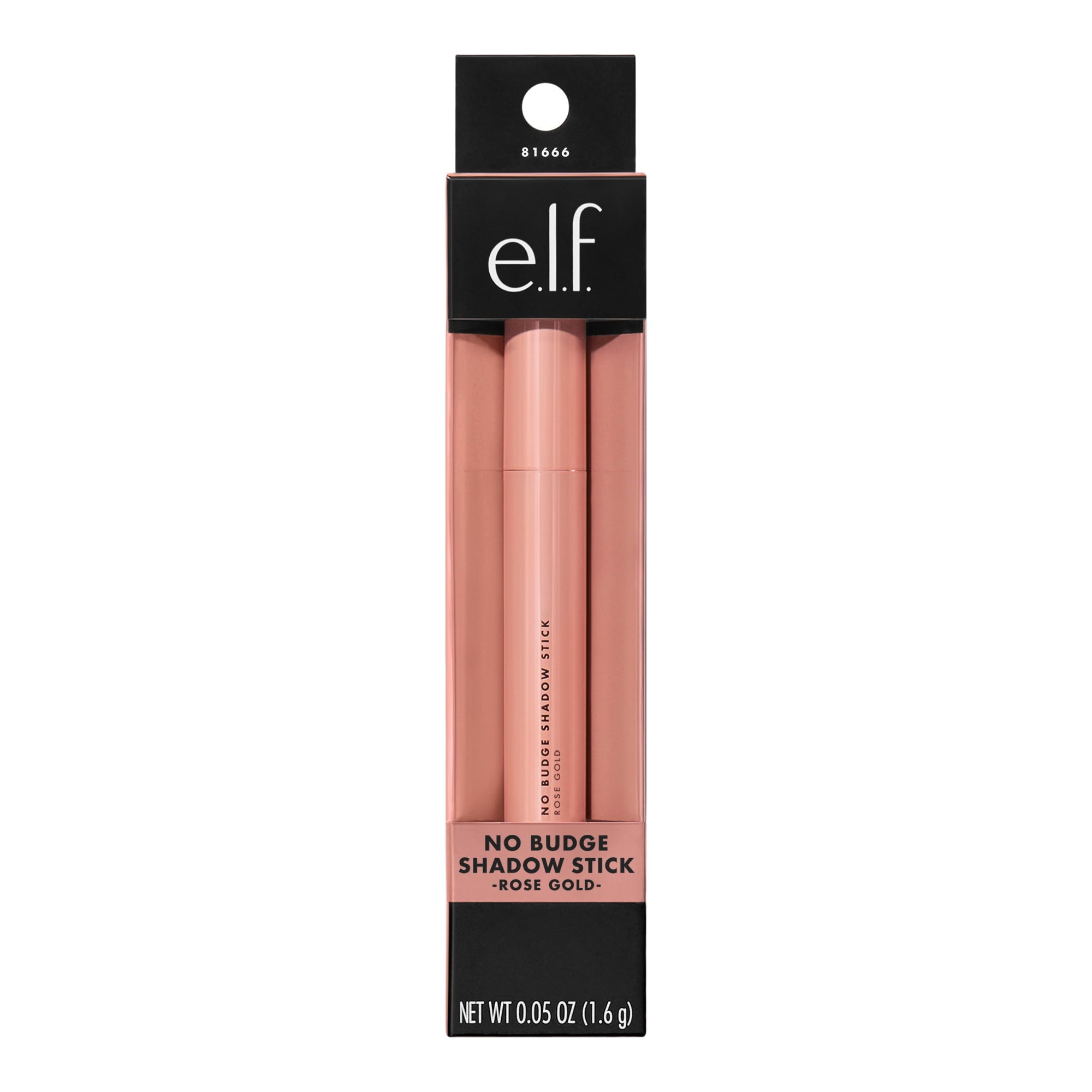e.l.f. No Budge Shadow Stick, Rose Gold, 0.05 oz