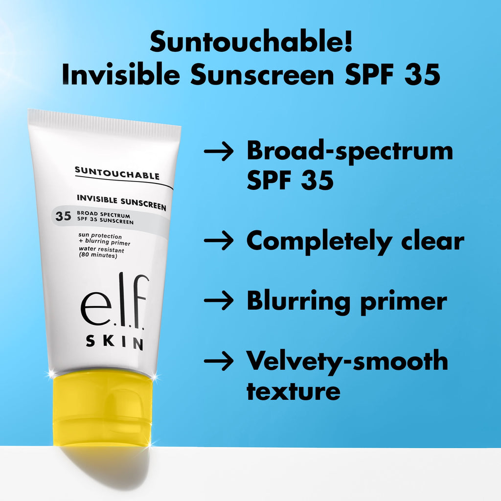 e.l.f. SKIN Suntouchable Invisible Sunscreen SPF 35