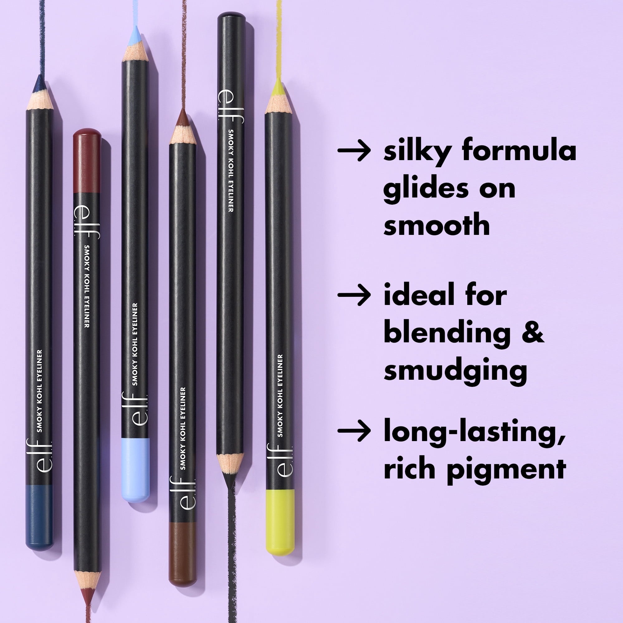 e.l.f. Smoky Kohl Eyeliner, Rare Emerald, 0.03oz