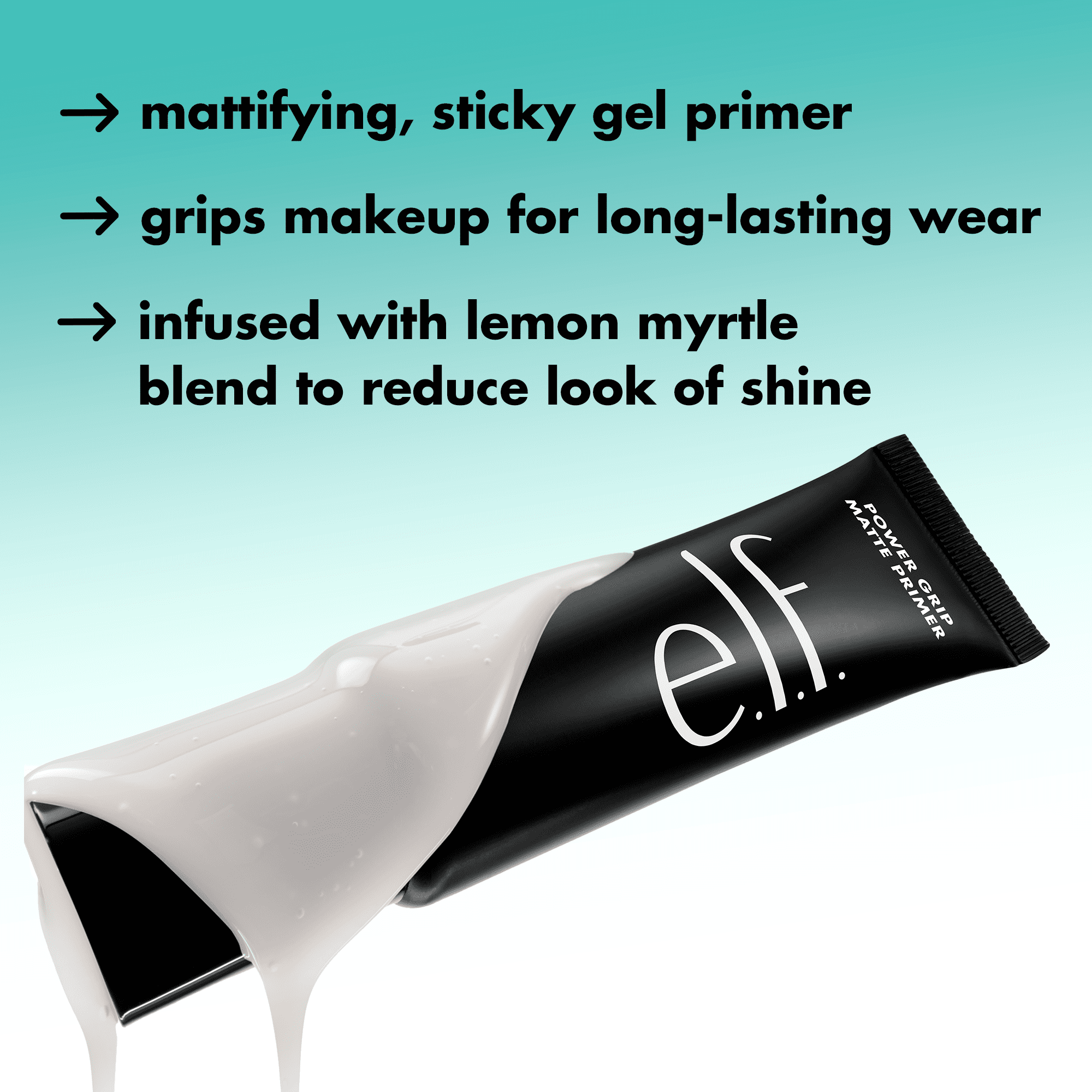 e.l.f. Power Grip Matte Primer, 0.87 fl oz