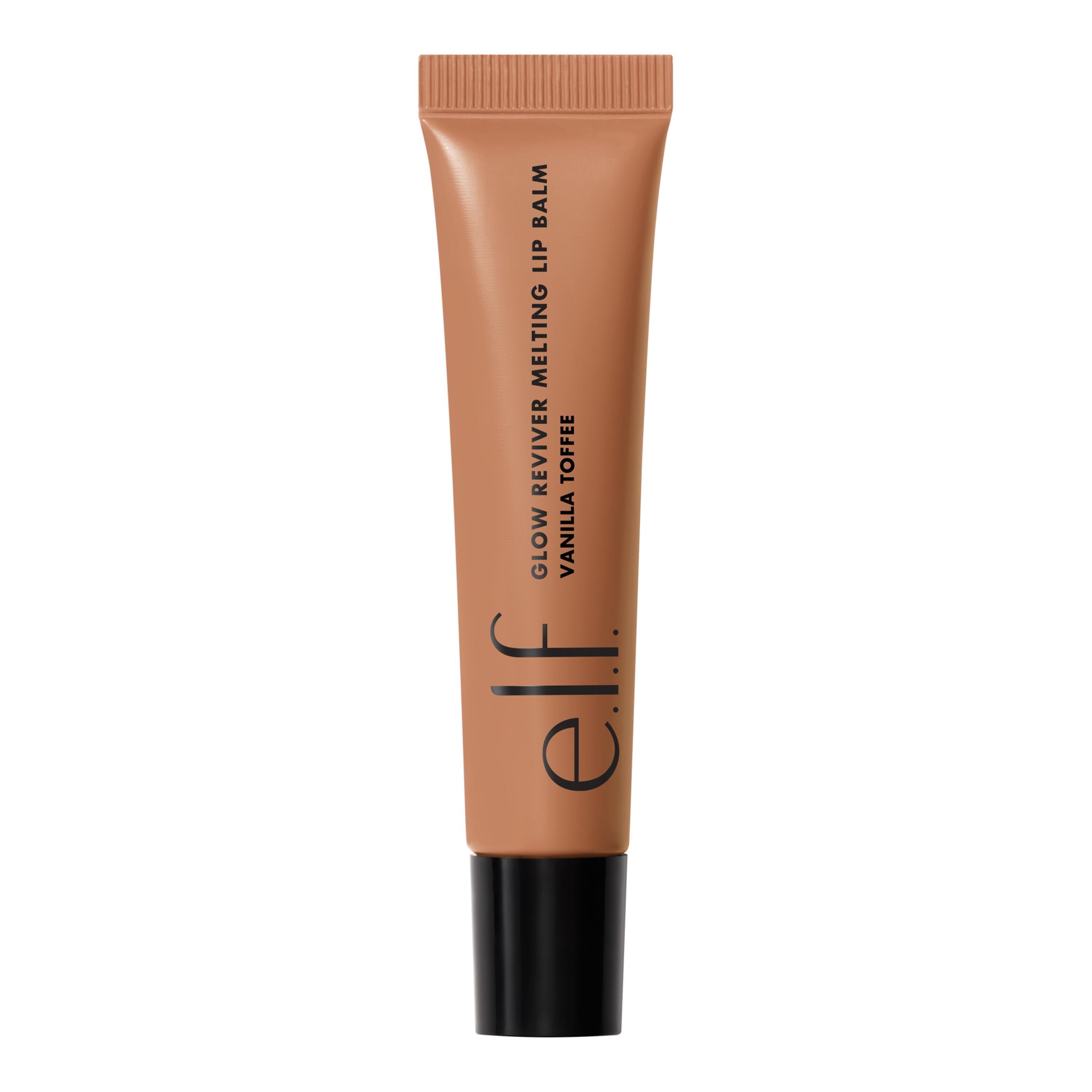 e.l.f. Glow Reviver Melting Lip Balm, Vanilla Toffee, 0.52 oz