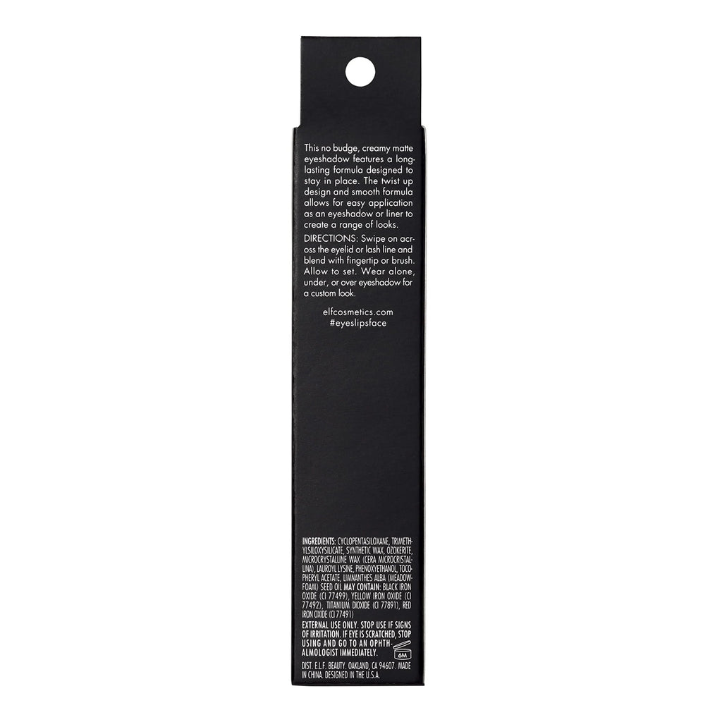 e.l.f. No Budge Matte Shadow Stick, Lava Lamp, 0.05oz