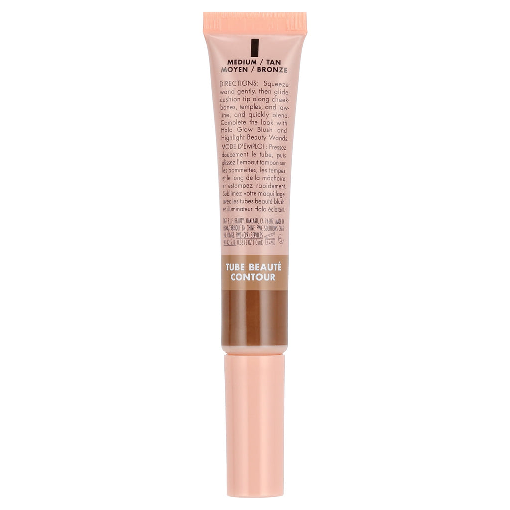 elf Halo Glow Contour Beauty Wand Medium/Tan