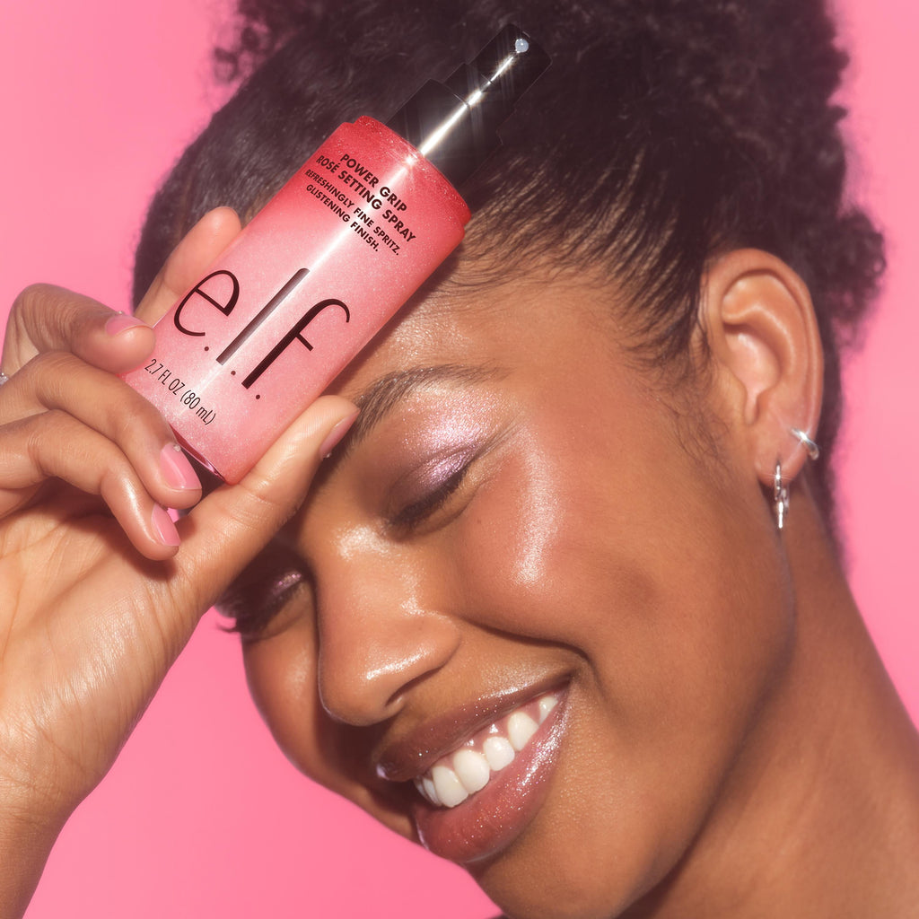 e.l.f. Power Grip Rosé Setting Spray, 2.7 fl oz