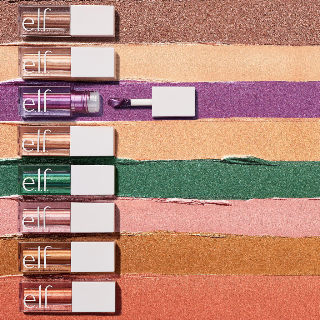 e.l.f. Liquid Metallic Eyeshadow, Moon, 0.1 fl oz