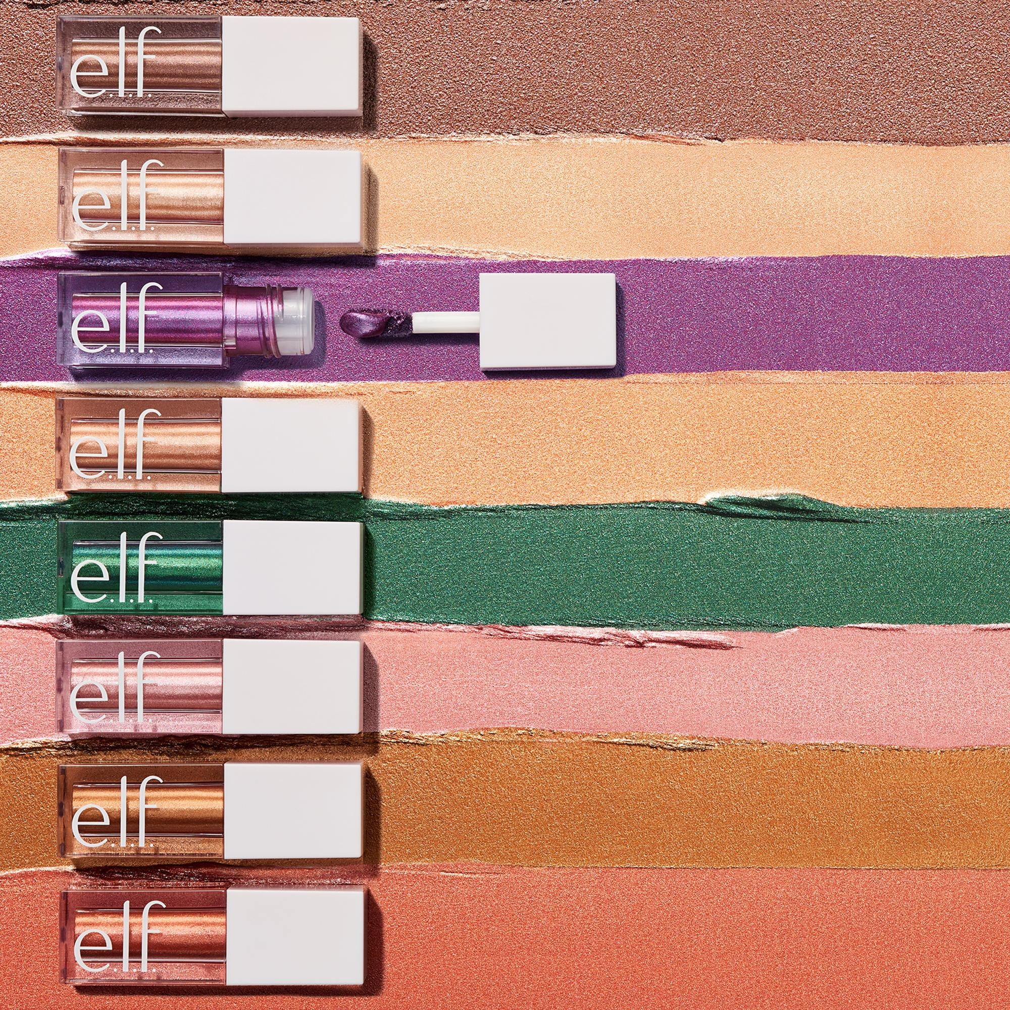 e.l.f. Liquid Metallic Eyeshadow, Moon, 0.1 fl oz