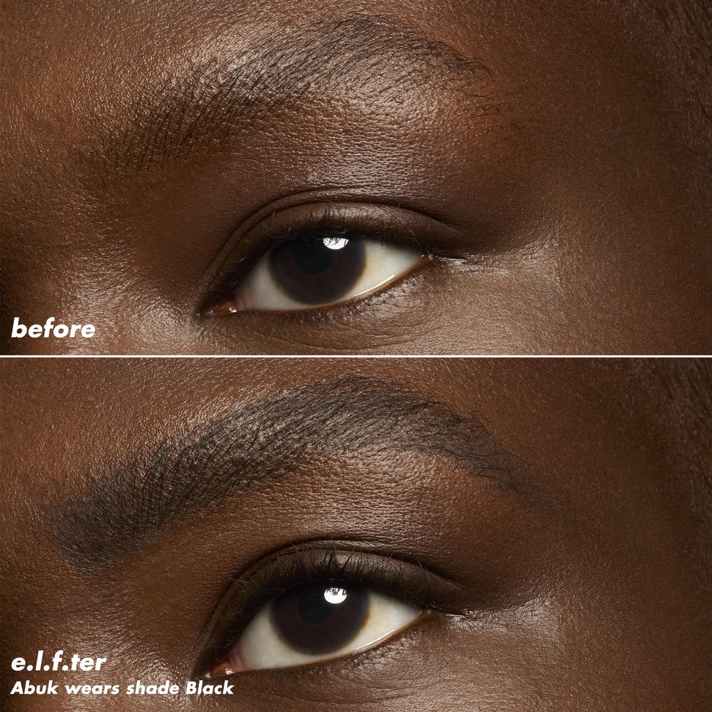 e.l.f. Holy Strokes Micro-Fine Brow Pencil, Black, 0.001oz