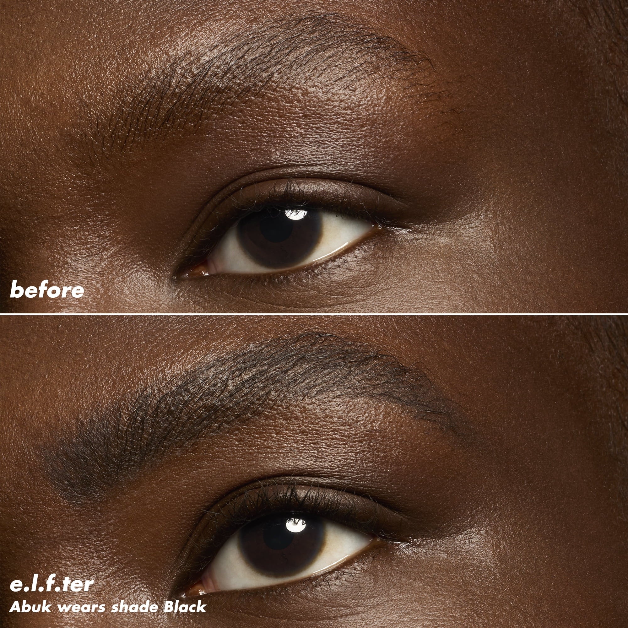 e.l.f. Holy Strokes Micro-Fine Brow Pencil, Black, 0.001oz