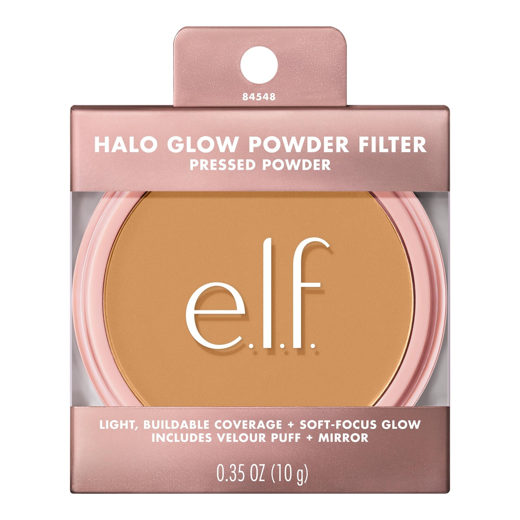 e.l.f. Halo Glow Powder Filter, Medium Warm, 0.35oz