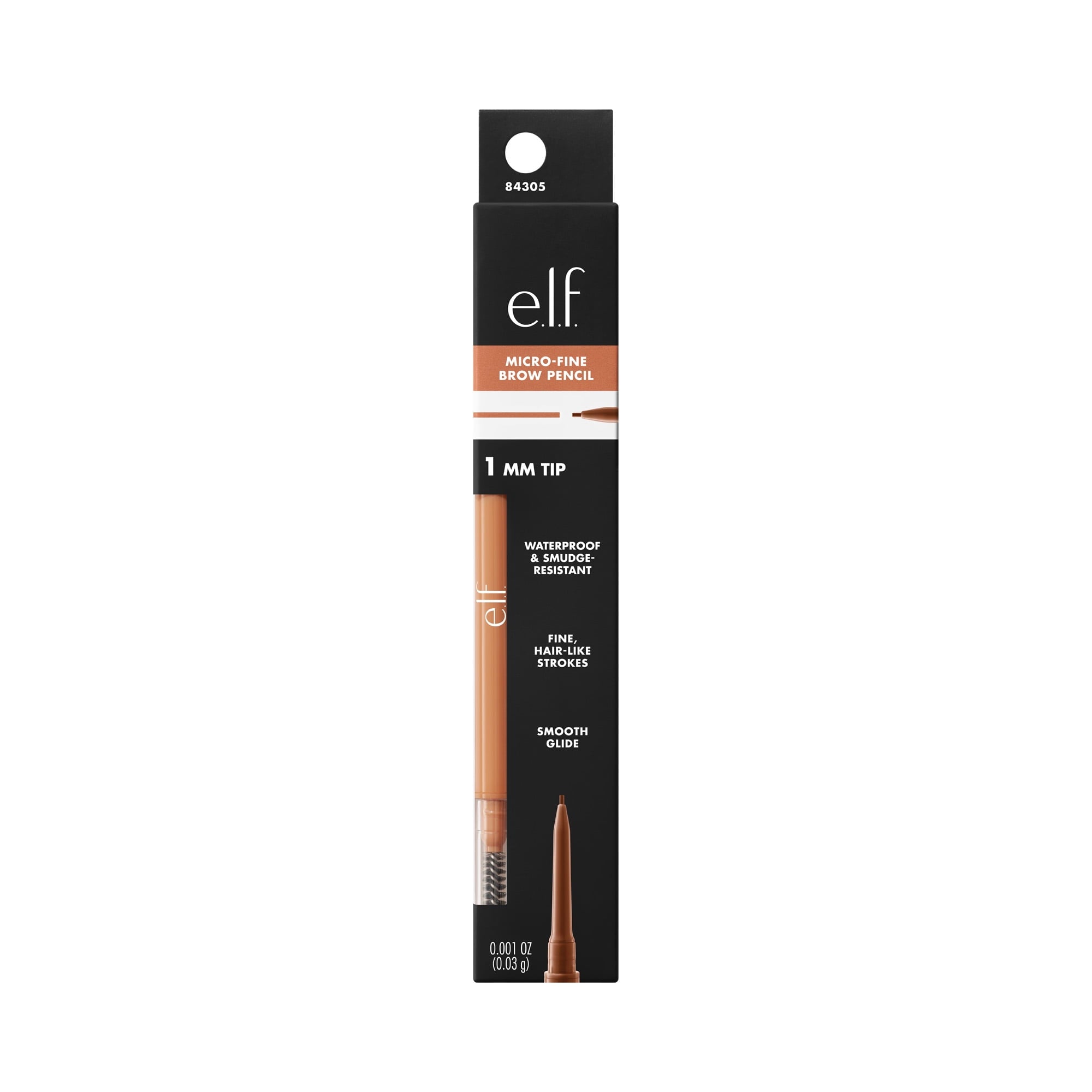 e.l.f. Holy Strokes Micro-Fine Brow Pencil, Auburn, 0.001oz