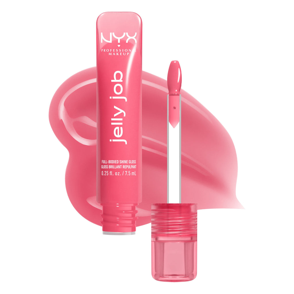 NYX Professional Makeup Jelly Job Lip Gloss, Jelly Blushing 07