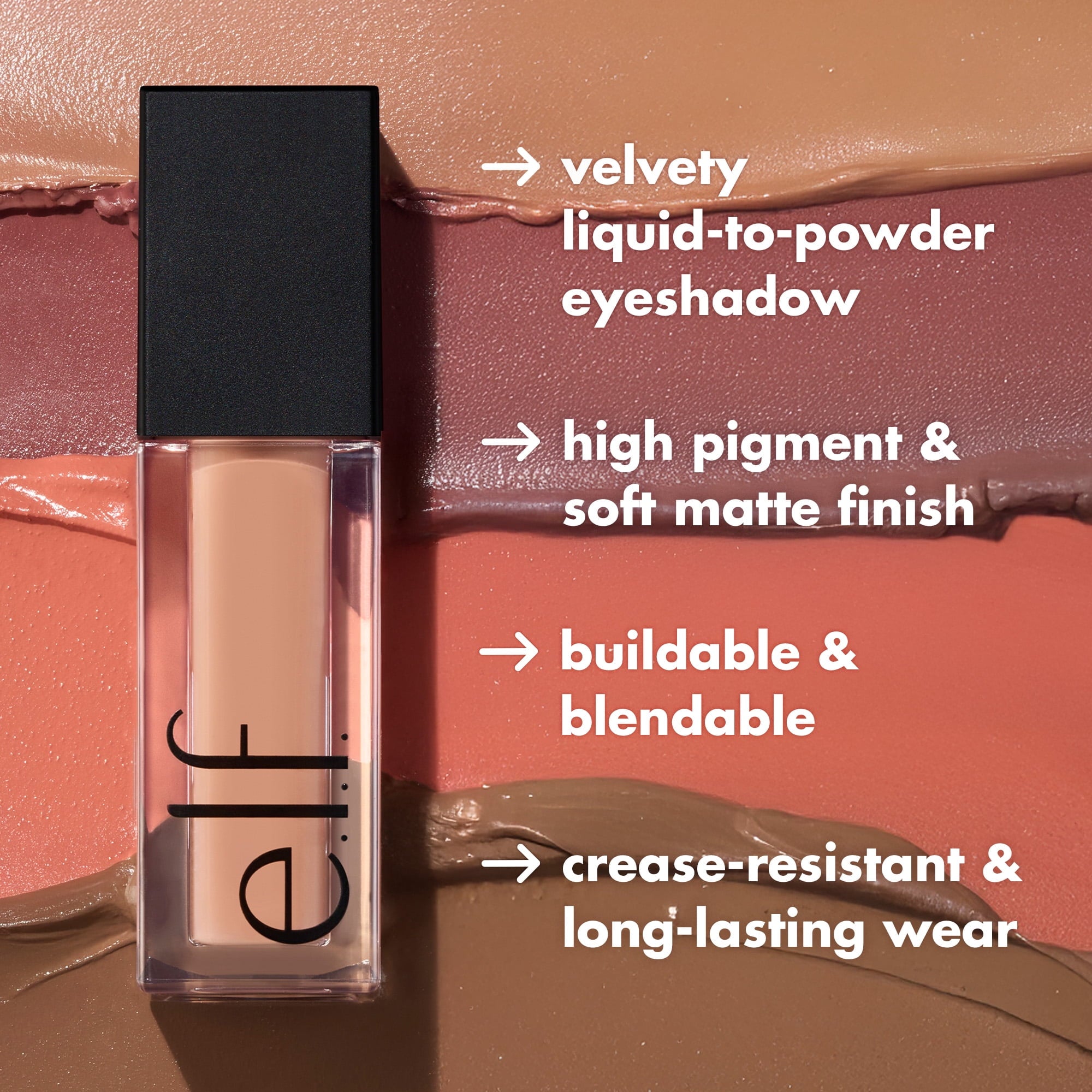 e.l.f Liquid Velvet Eyeshadow, Cable Knit, 0.15oz