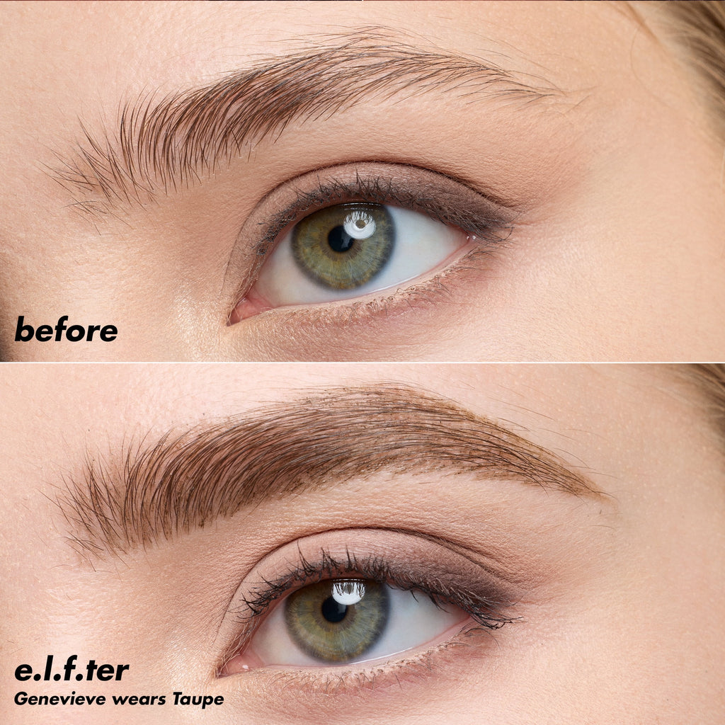 e.l.f. Holy Strokes Micro-Fine Brow Pen, Taupe, 0.02 fl oz