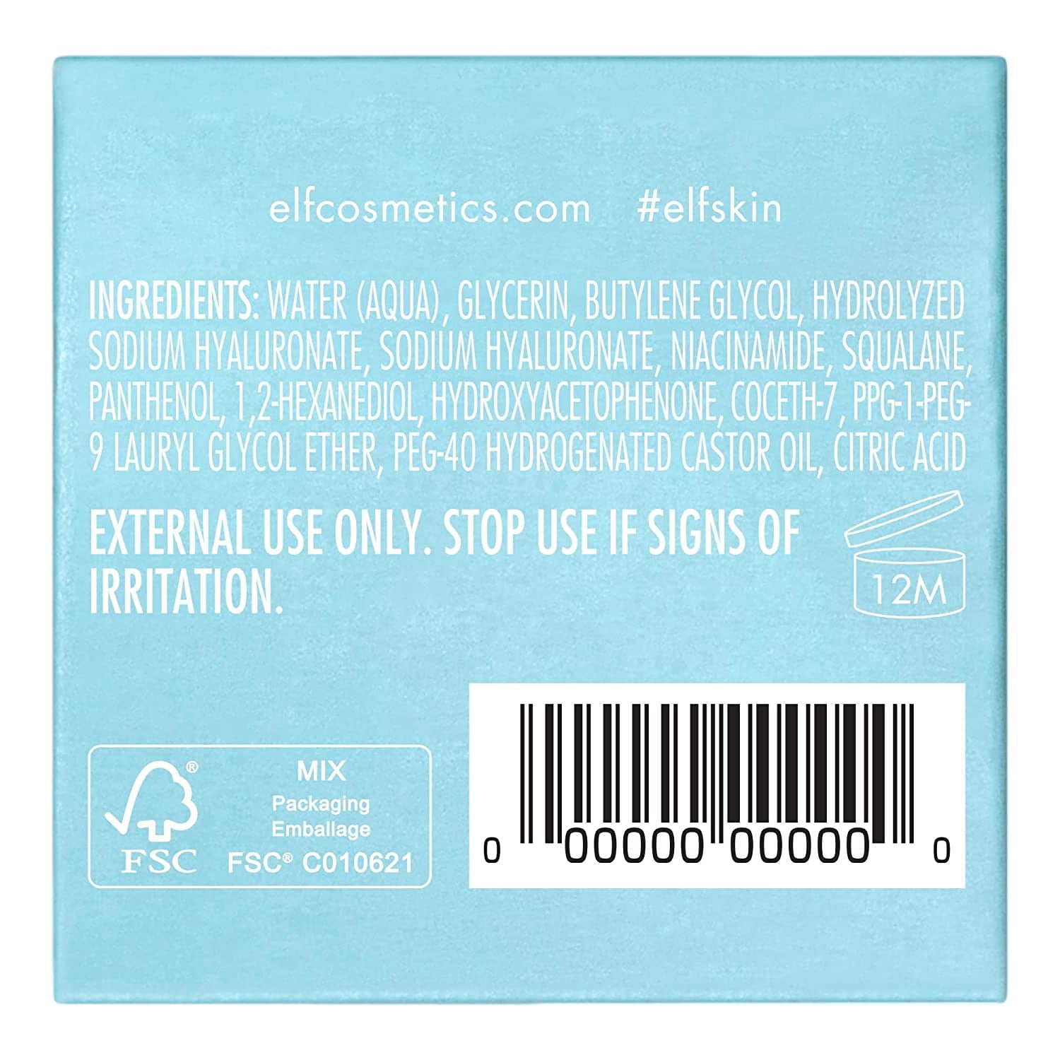 e.l.f. SKIN Holy Hydration! Triple Bounce Serum, 1.0 fl oz
