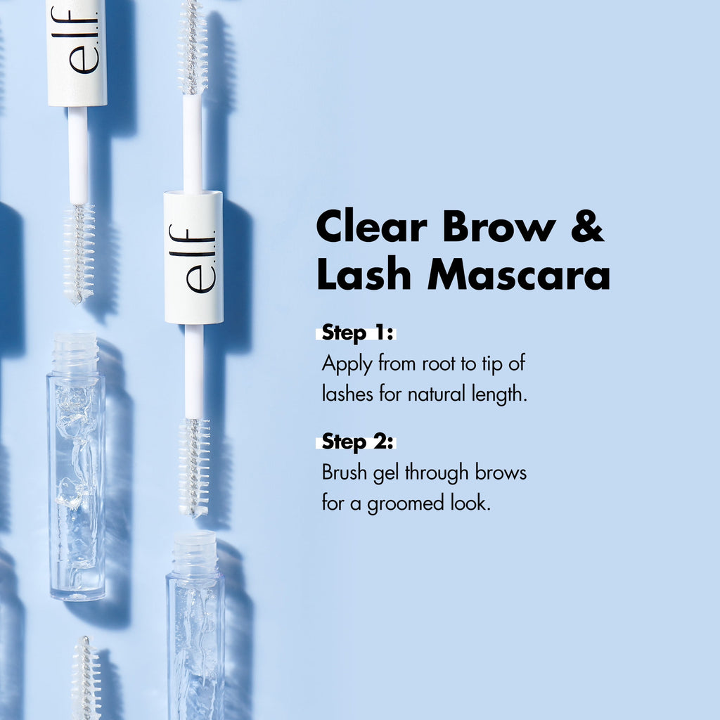 e.l.f. Cosmetics Clear Brow & Lash Mascara Set of 2