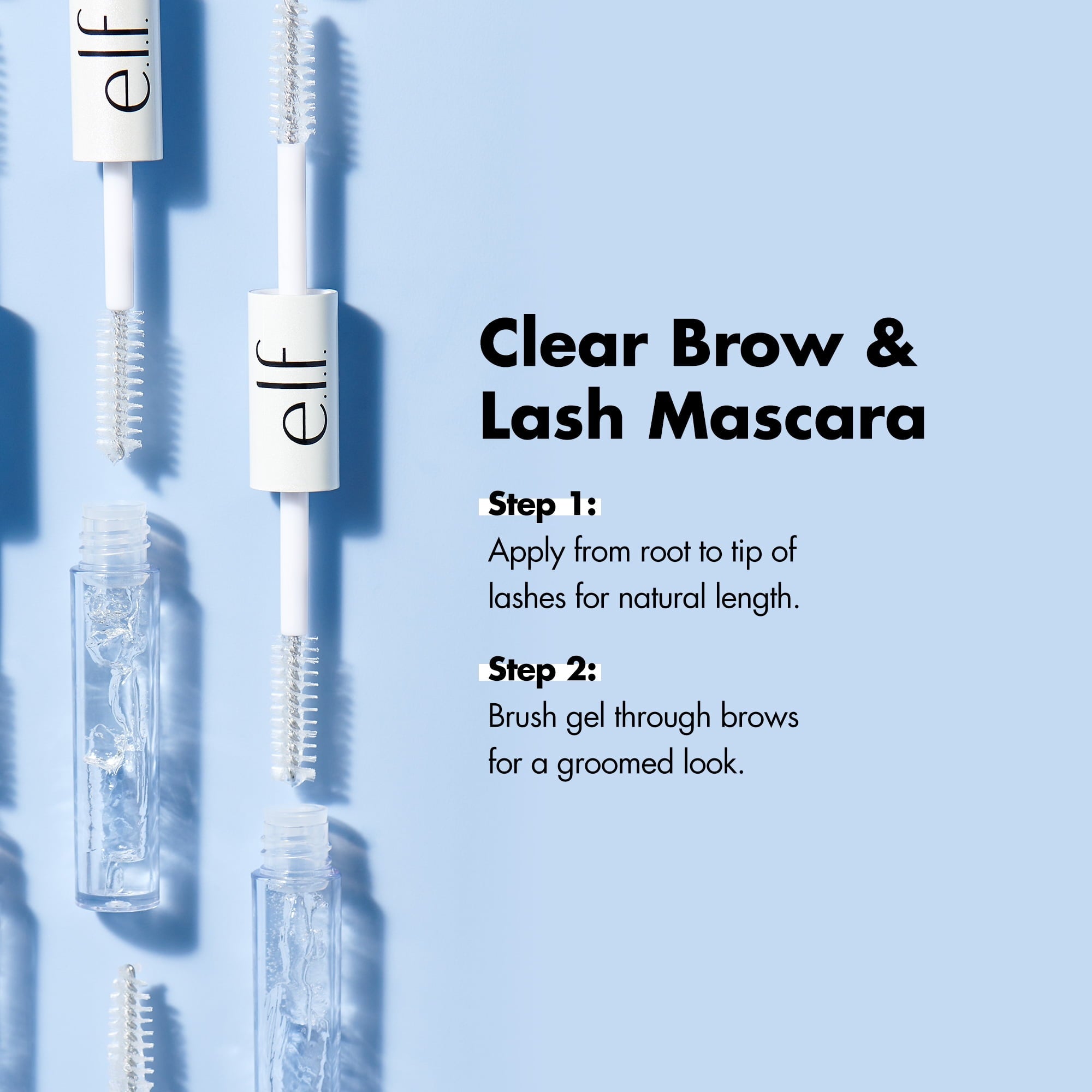 e.l.f. Cosmetics Clear Brow & Lash Mascara Set of 2