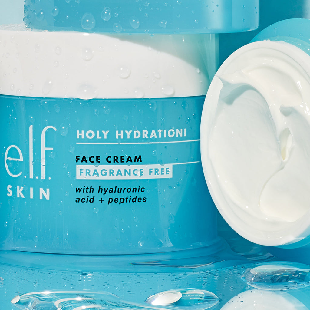 e.l.f. SKIN Holy Hydration! Face Cream Fragrance Free, 1.7oz