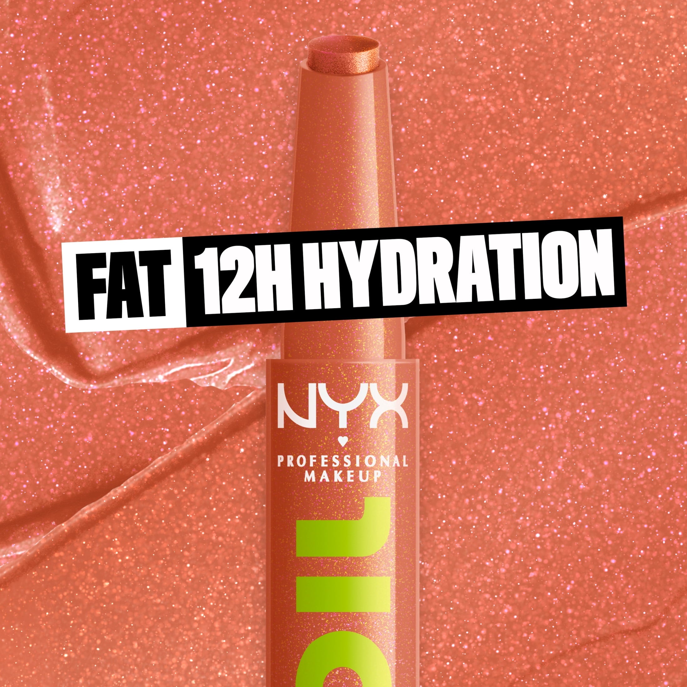 NYX Professional Makeup Fat Oil Slick Click Hydrating Tinted Lip Gloss with Lightweight Hydration, Link in My Bio, 0.07 oz