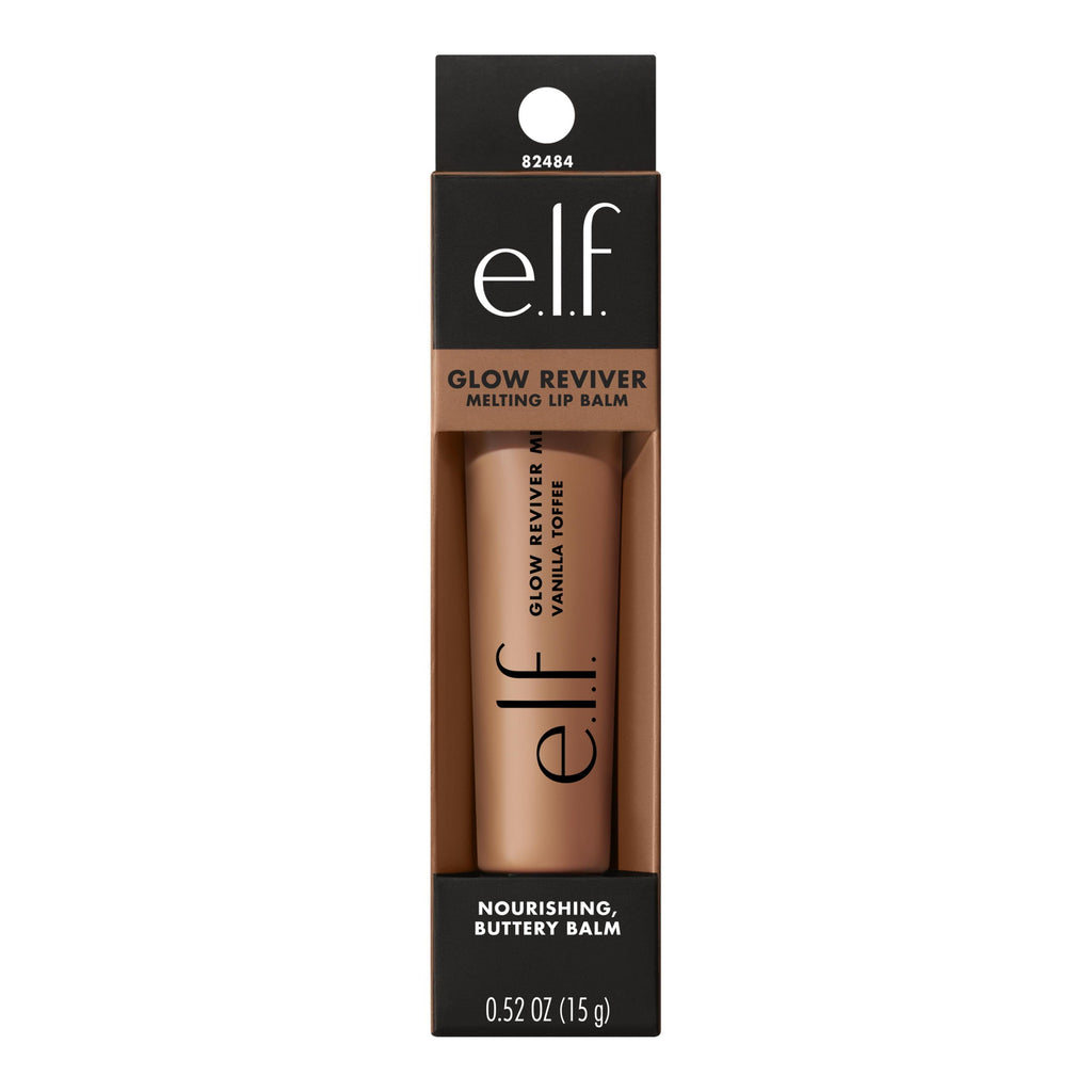 e.l.f. Glow Reviver Melting Lip Balm, Vanilla Toffee, 0.52 oz