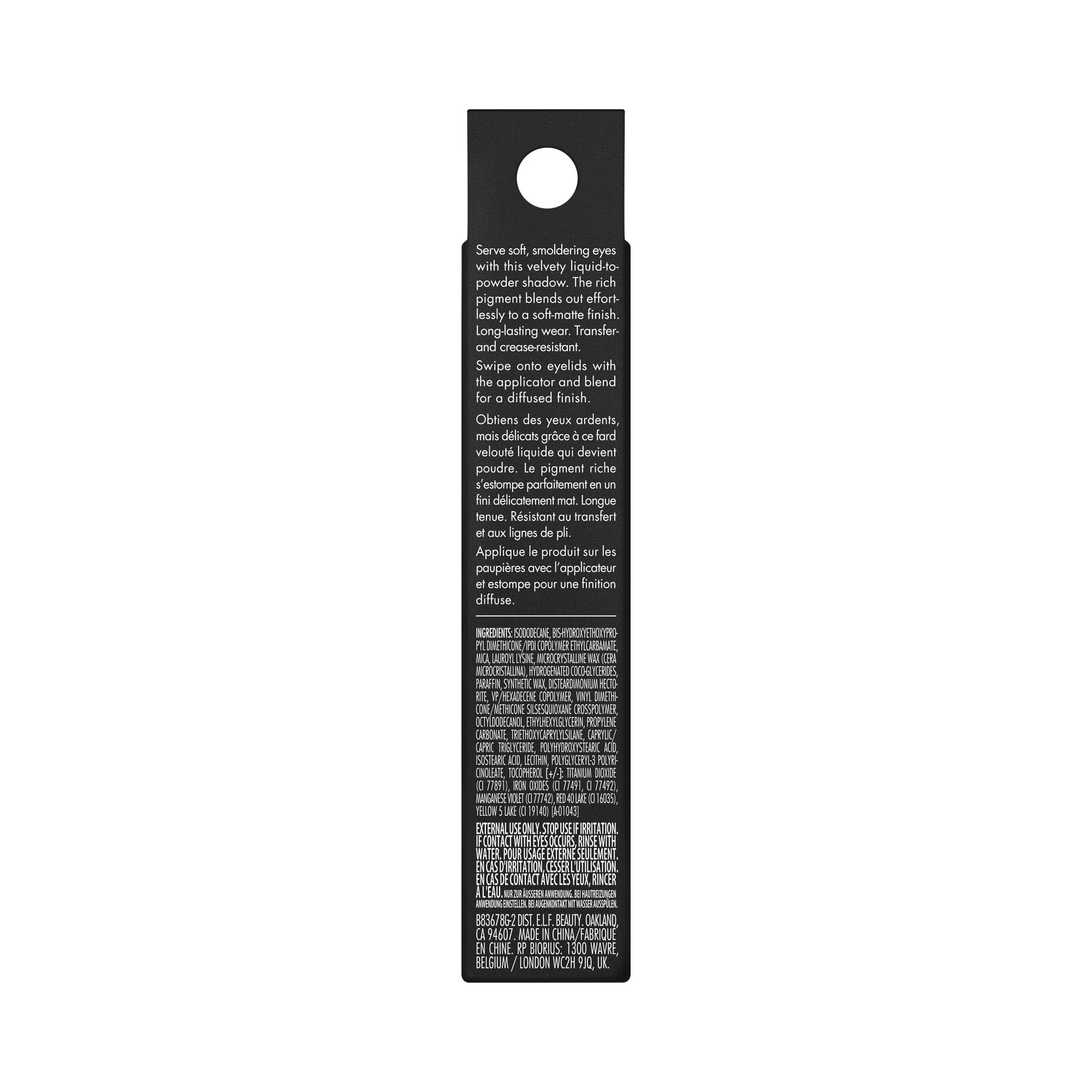 e.l.f Liquid Velvet Eyeshadow, Apricrush, 0.15oz