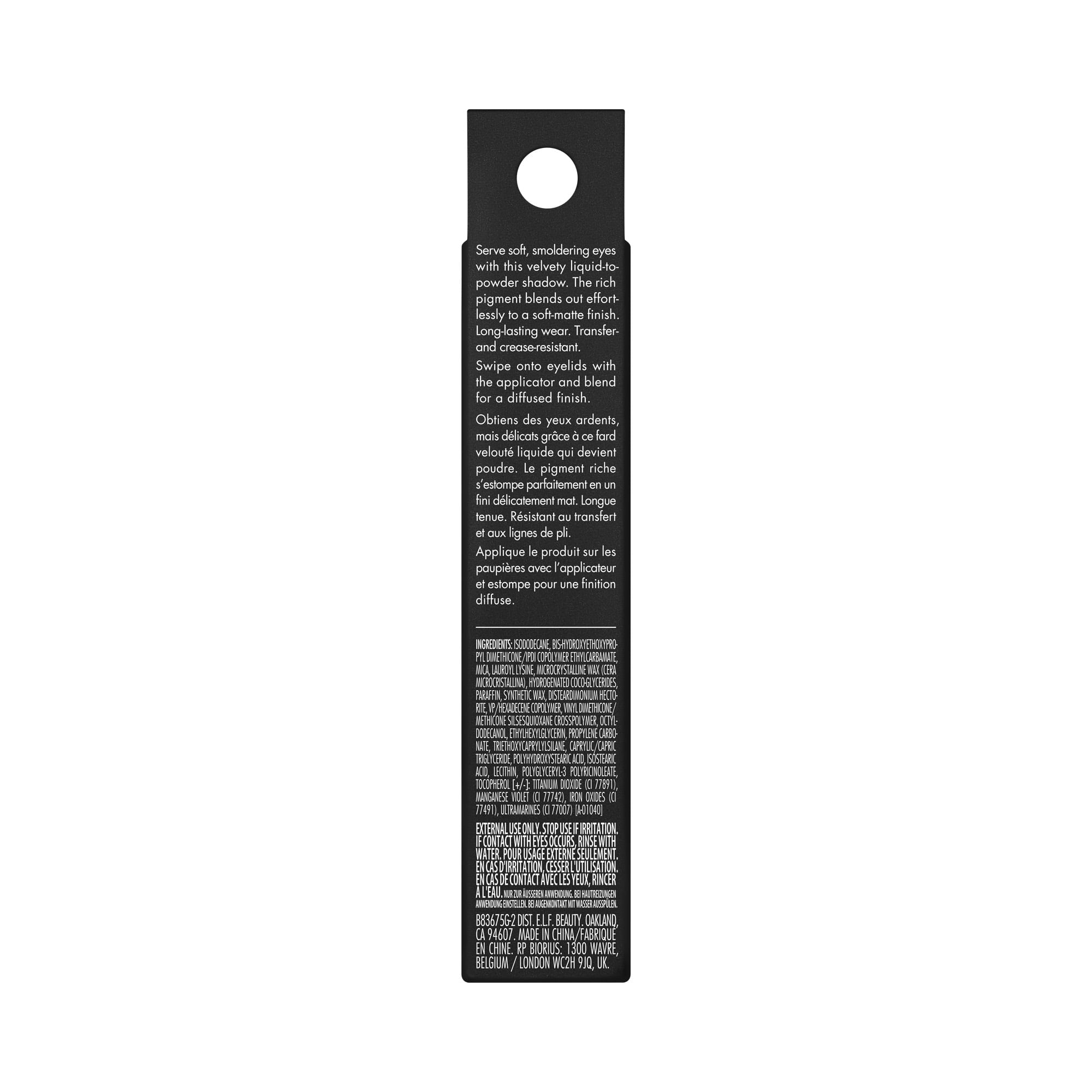 e.l.f. Liquid Velvet Eyeshadow Pink Chiffon