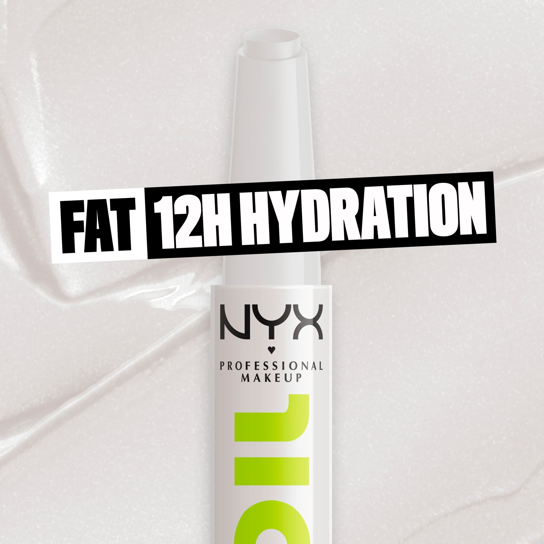 NYX Professional Makeup Fat Oil Slick Click Hydrating Tinted Lip Gloss with Lightweight Hydration, Going Live, 0.07 oz