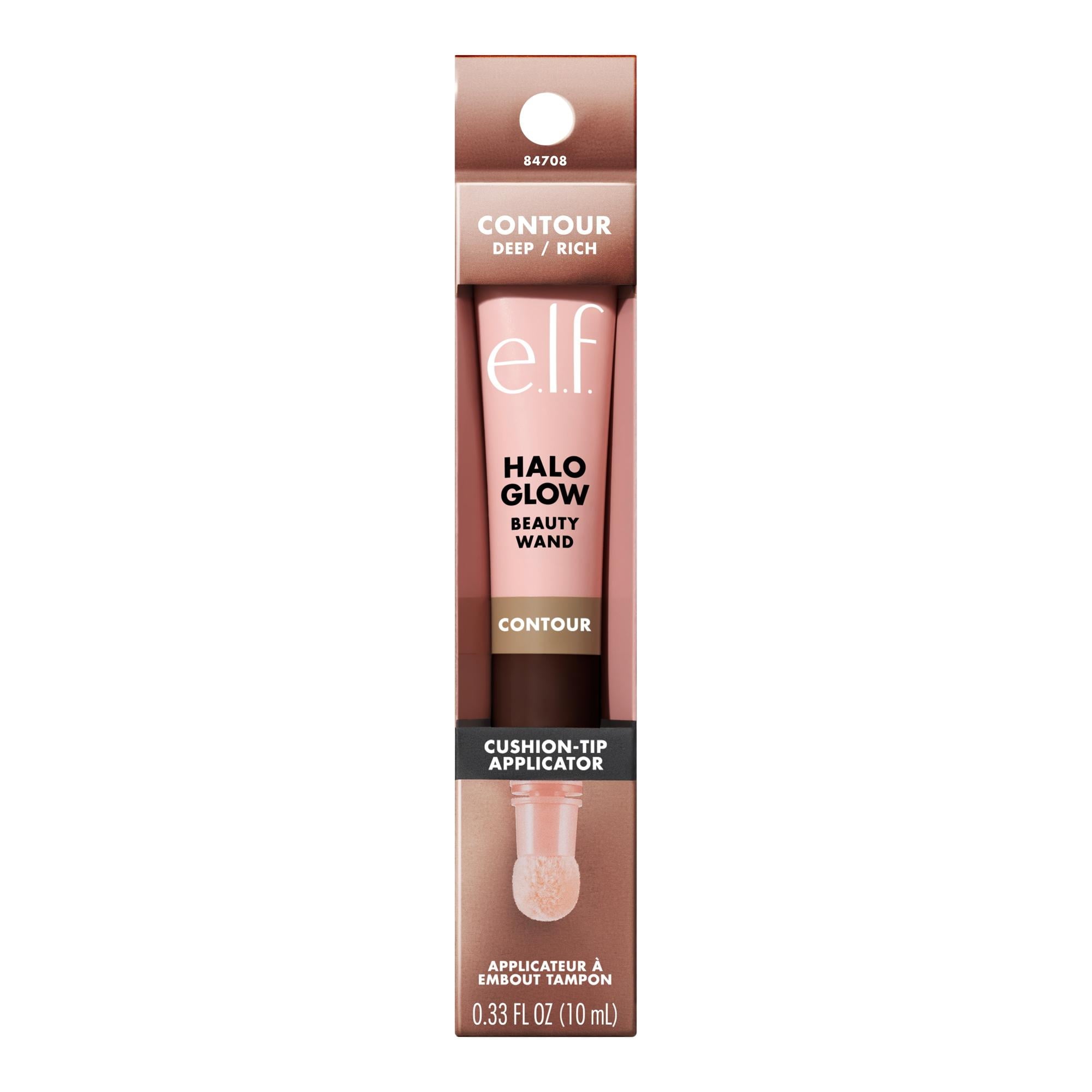 e.l.f. Halo Glow Contour Beauty Wand, Deep/Rich, 0.33 fl oz