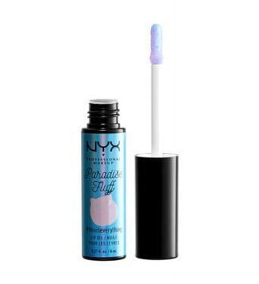 NYX Professional Makeup Paradise Fluff Lip Oil, 01 Candy Clouds, 0.27 Fl. Oz.