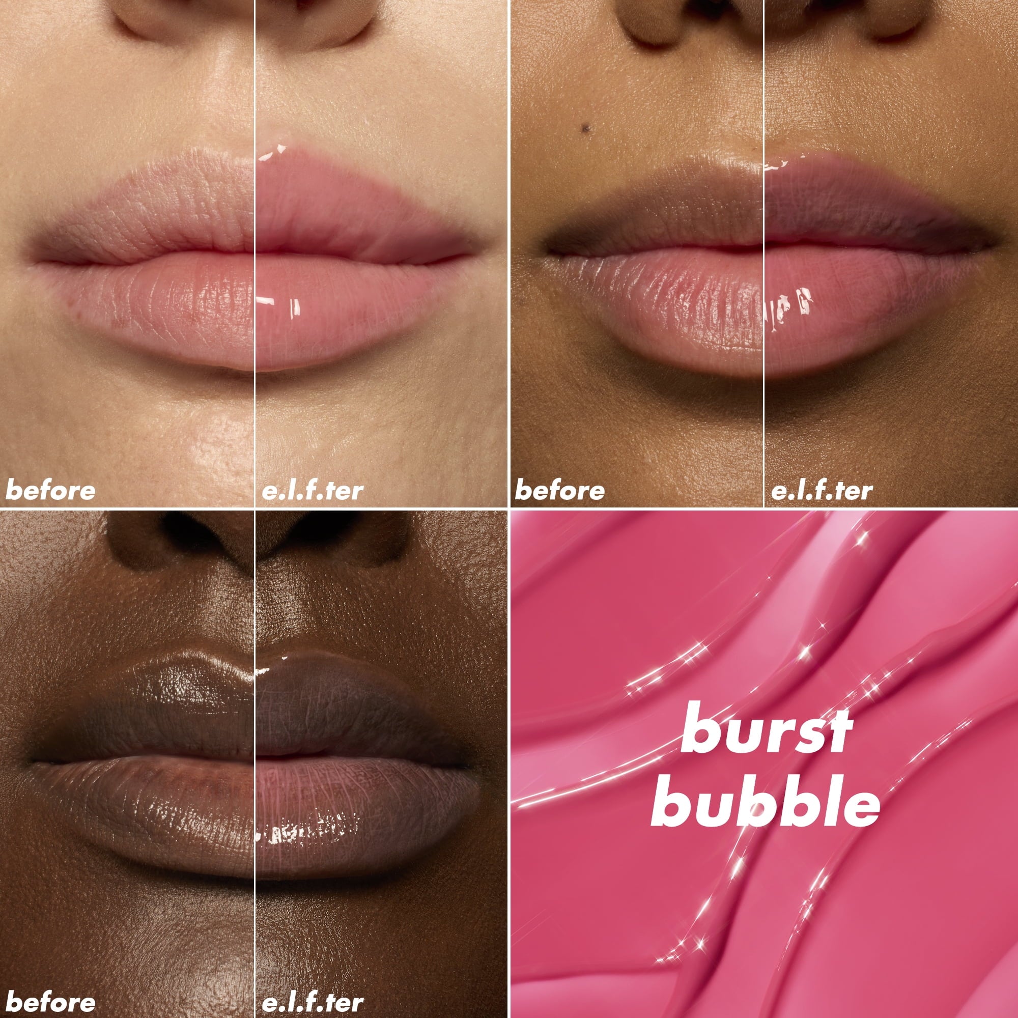 e.l.f. Glow Reviver Plumping Lip Oil Neutral Pink