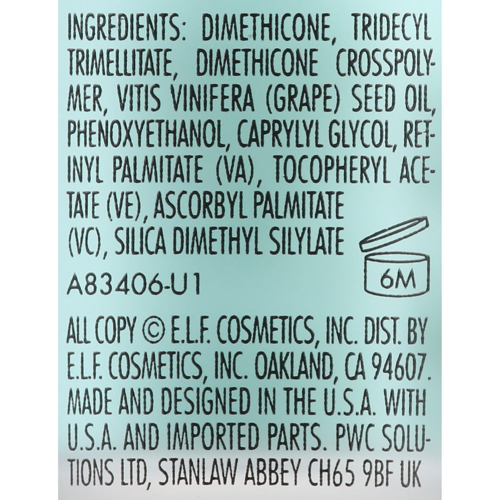 e.l.f. Hydrating Face Primer - Small