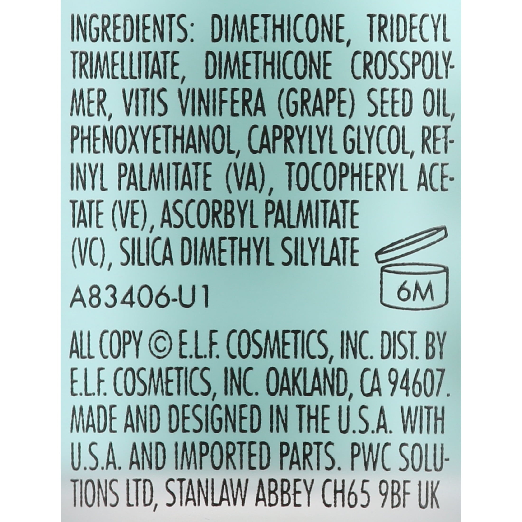 e.l.f. Hydrating Face Primer - Small