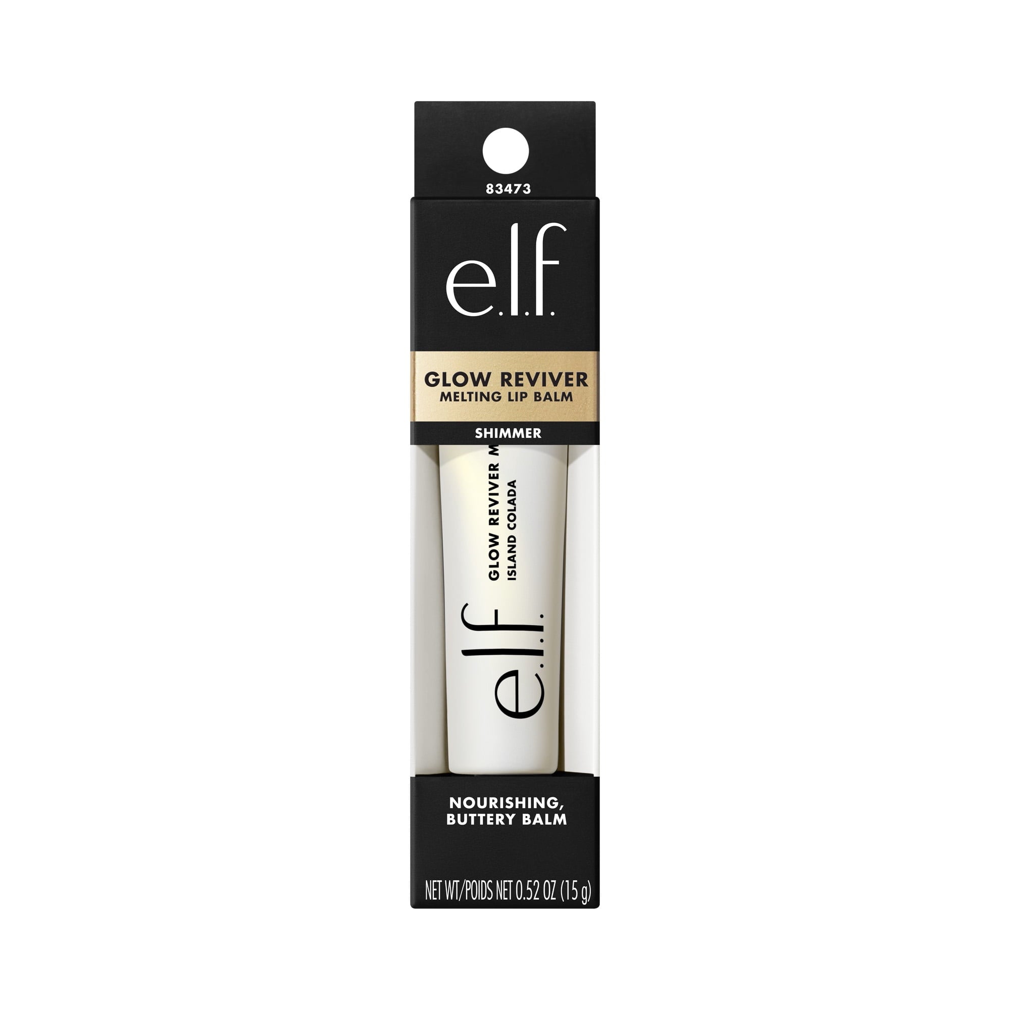 e.l.f. Glow Reviver Melting Lip Balm, Island Colada, 0.52oz
