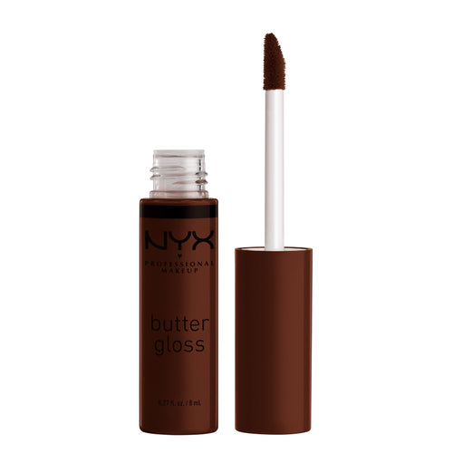 (2 pack) NYX Professional Makeup Butter Gloss, Non-Sticky Lip Gloss, Lava Cake, 0.27 Oz