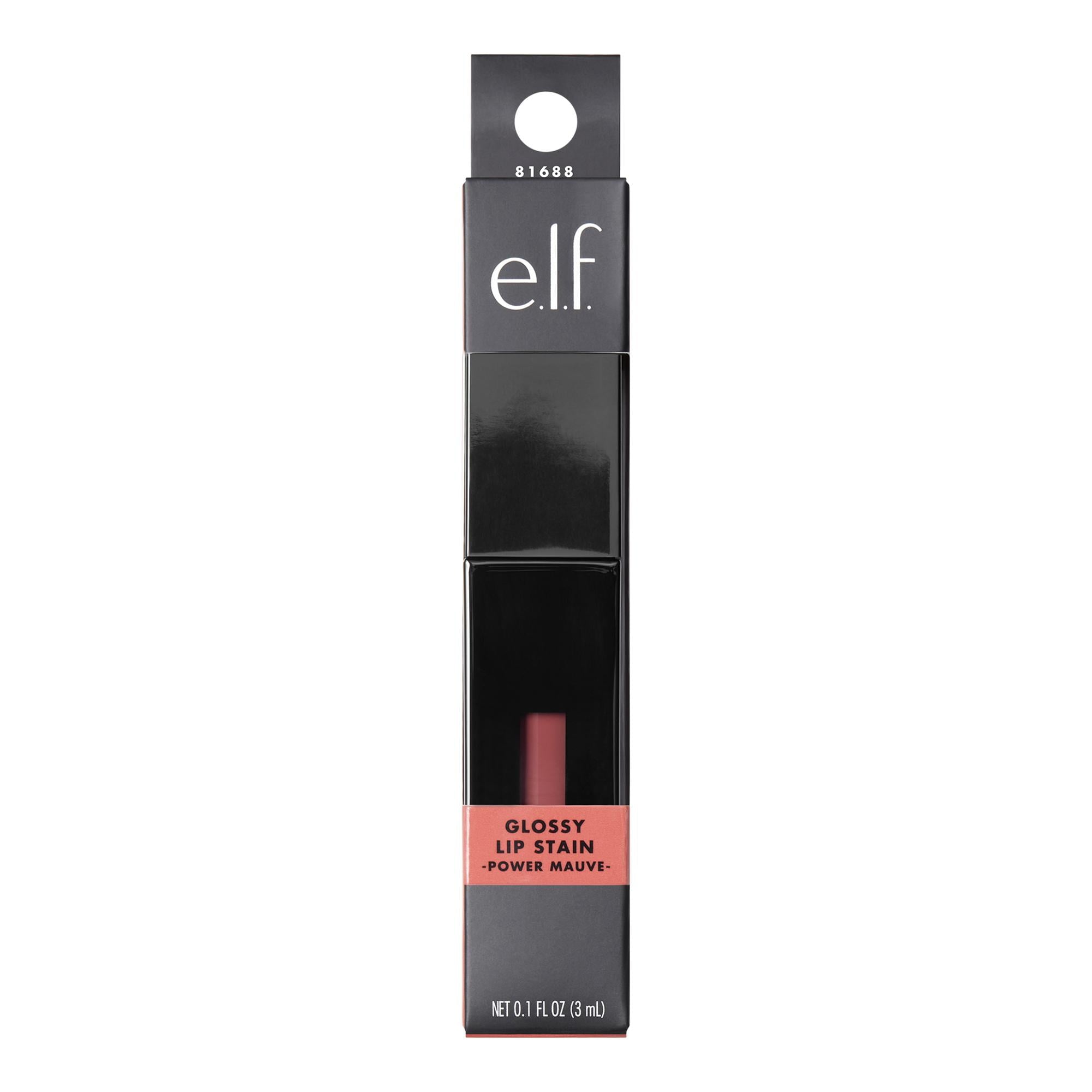 e.l.f. Glossy Lip Stain, Power Mauves, 0.1 fl oz