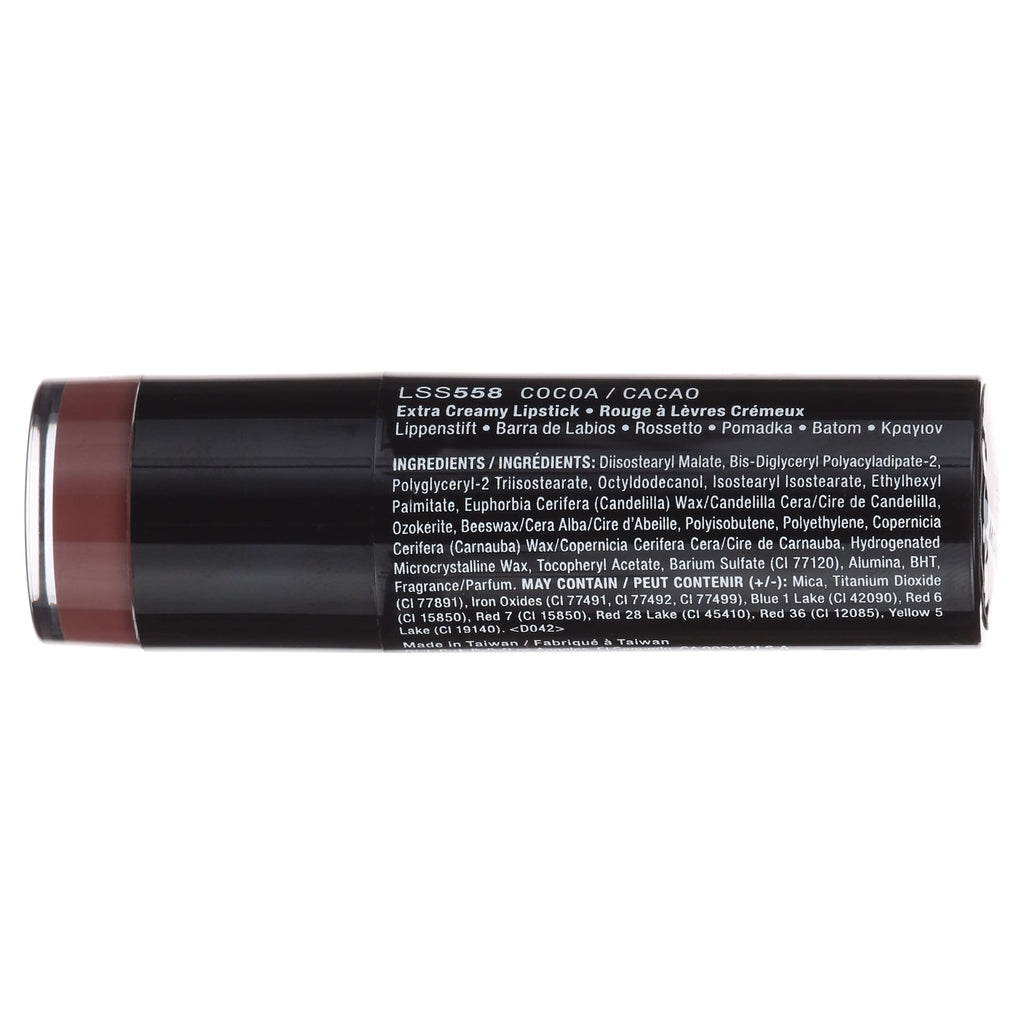 NYX Professional Makeup Extra Creamy Round Lipstick, Cocoa