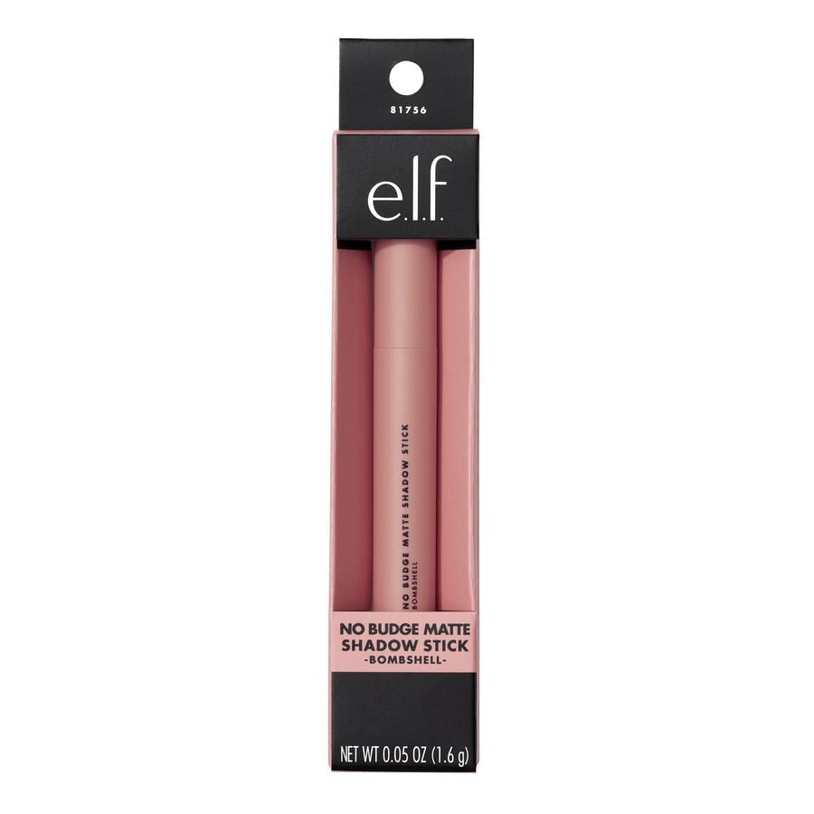 e.l.f. No Budge Matte Shadow Stick, Bombshell, 0.05oz